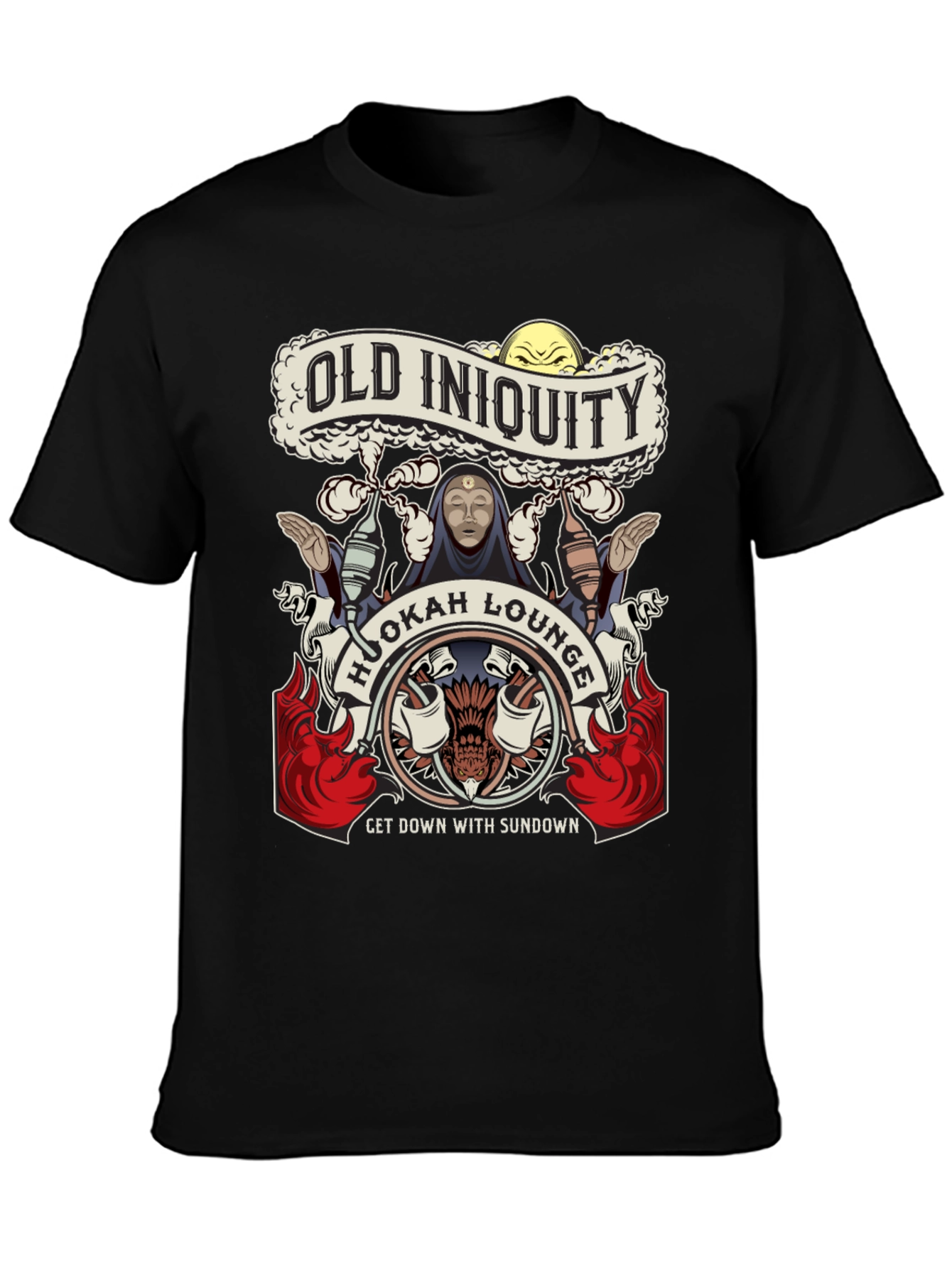 Old Iniquity Hookah Lounge T-Shirt