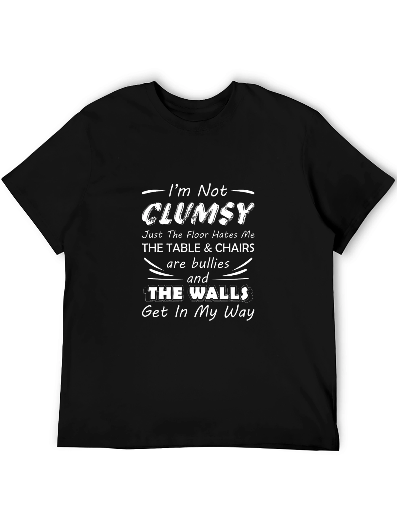 Funny Clumsy T-Shirt - Floor Hates Me