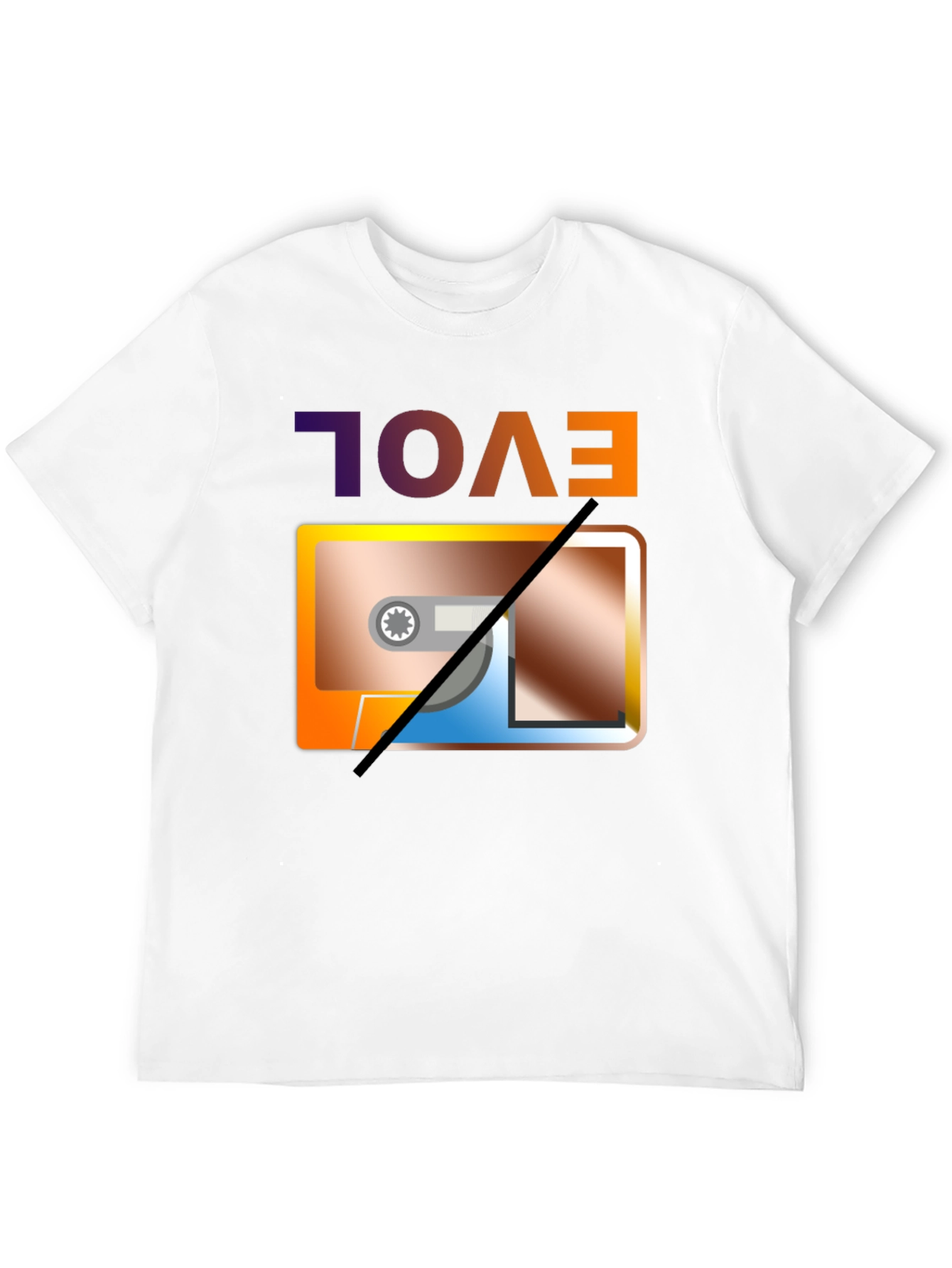 Retro Cassette Tape EVOL T-Shirt