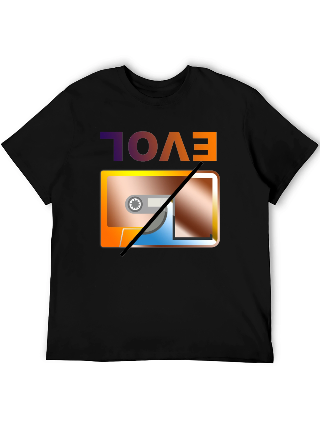 Retro Cassette Tape EVOL T-Shirt