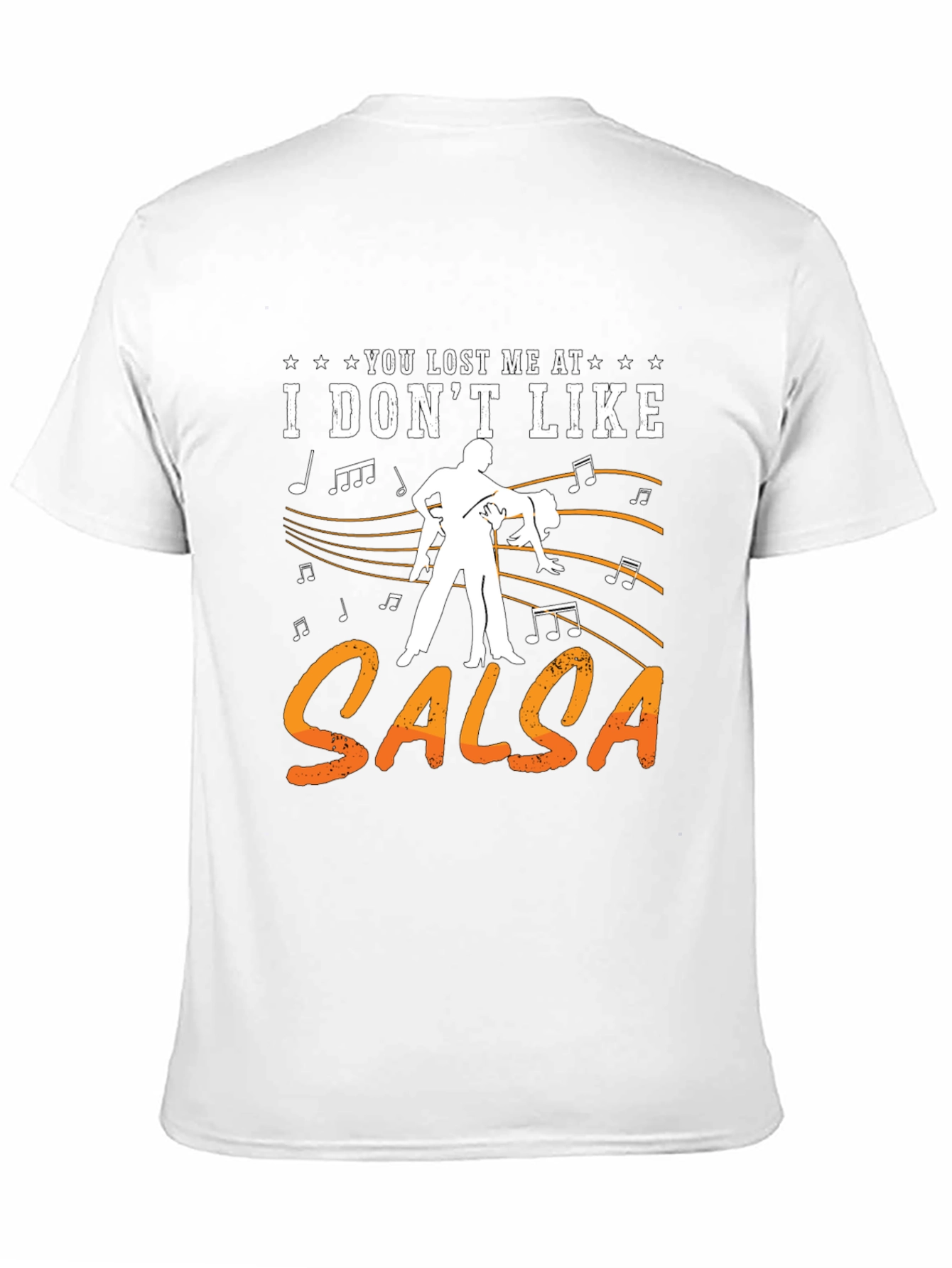 Funny Salsa Dance T-Shirt - I Dont Like Salsa