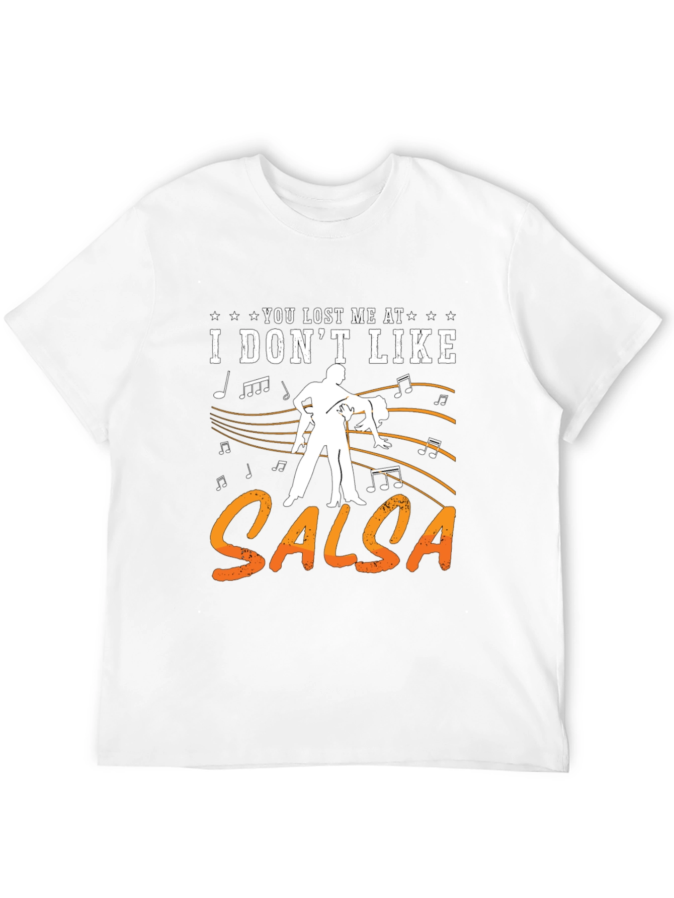 Funny Salsa Dance T-Shirt - I Dont Like Salsa