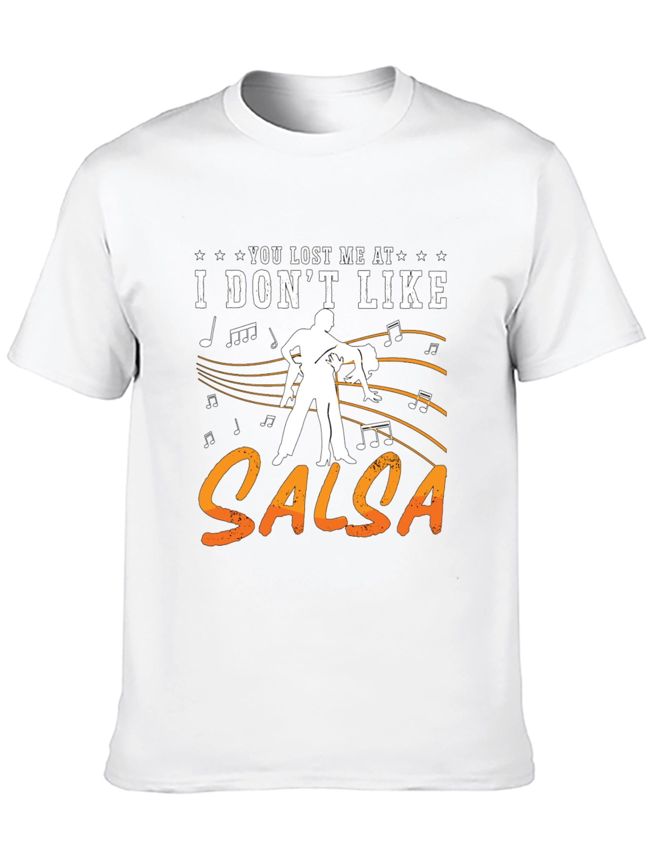 Funny Salsa Dance T-Shirt - I Dont Like Salsa