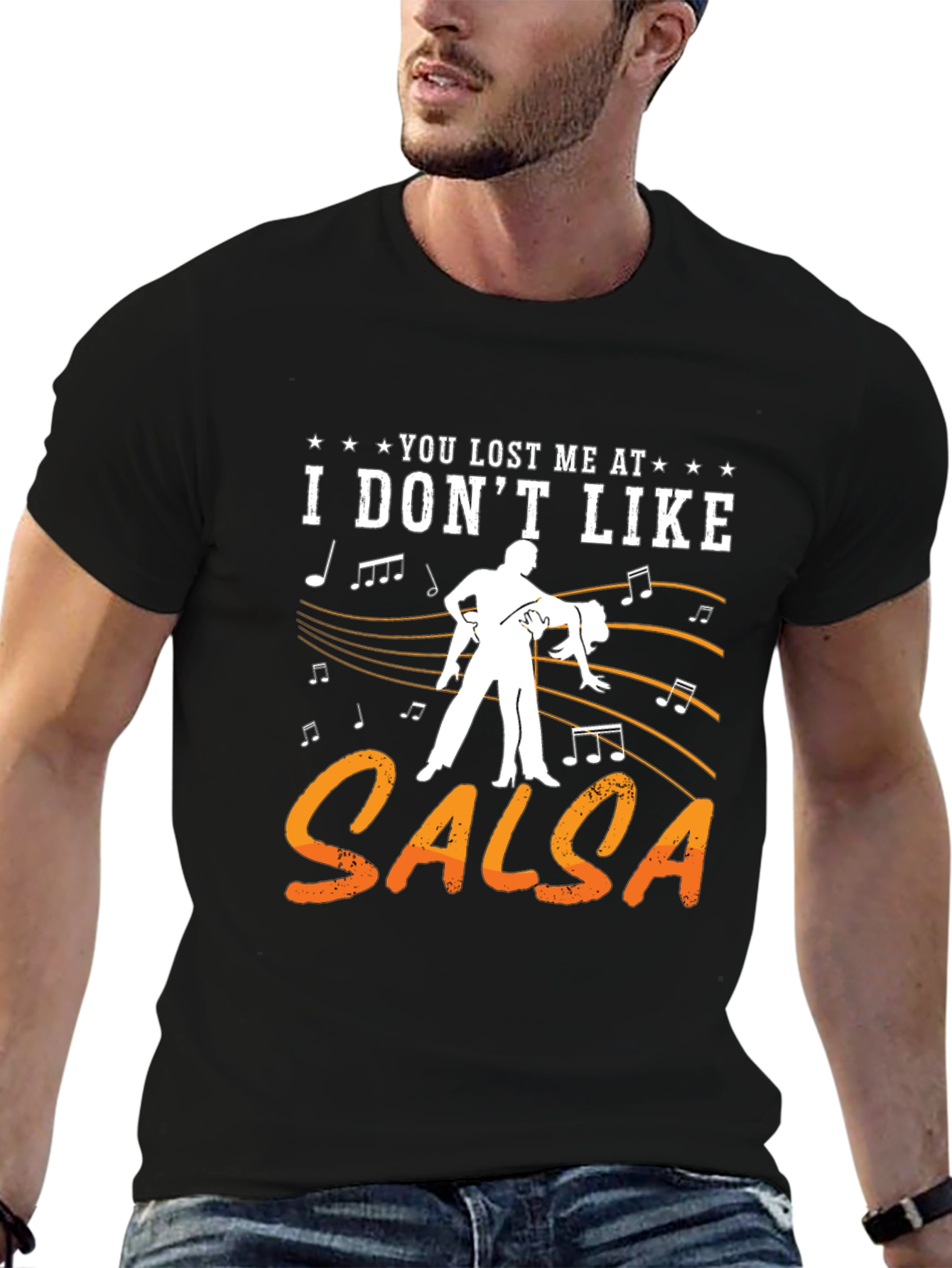 Funny Salsa Dance T-Shirt - I Dont Like Salsa