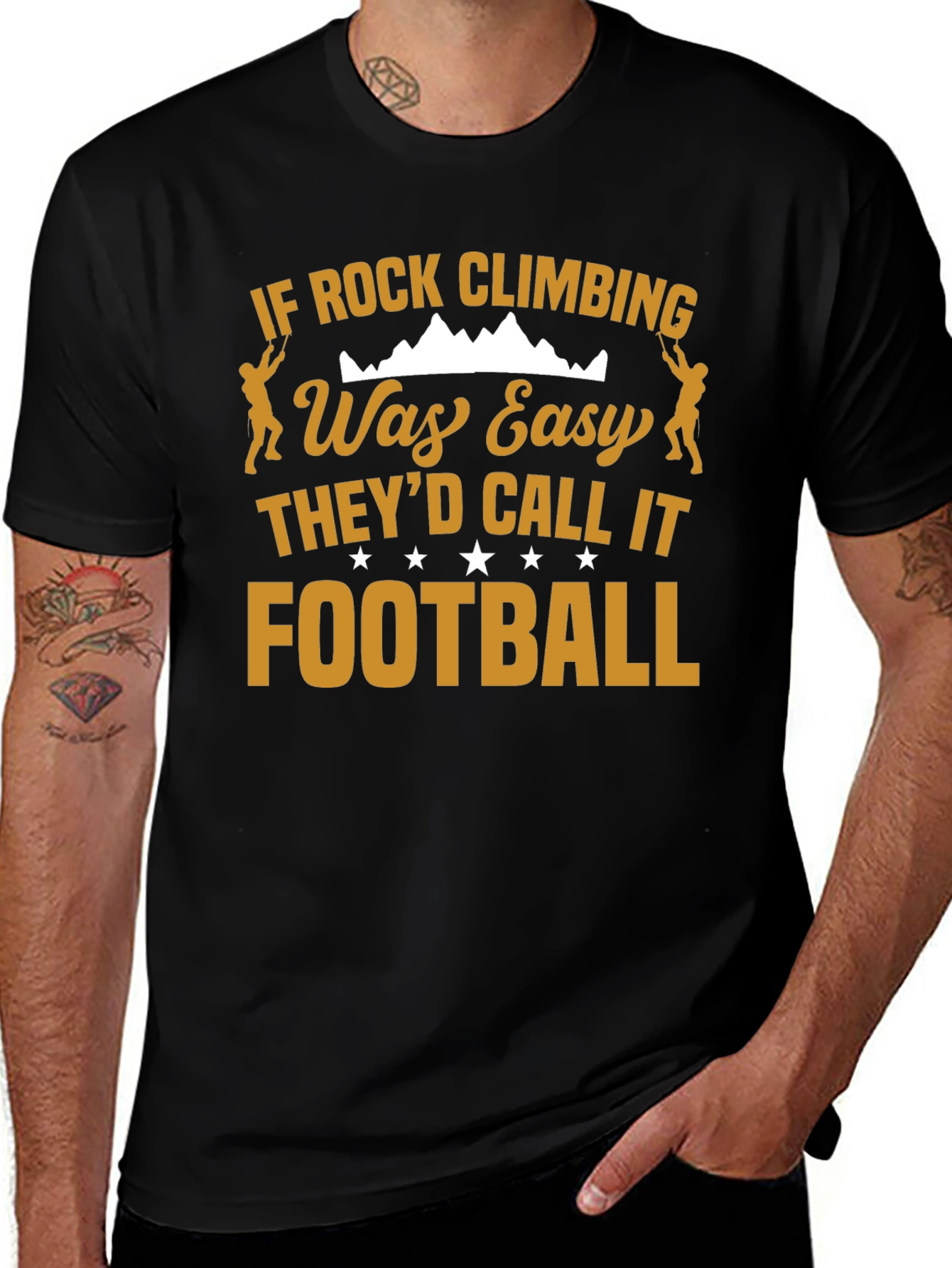 Rock Climbing Was Easy T-Shirt