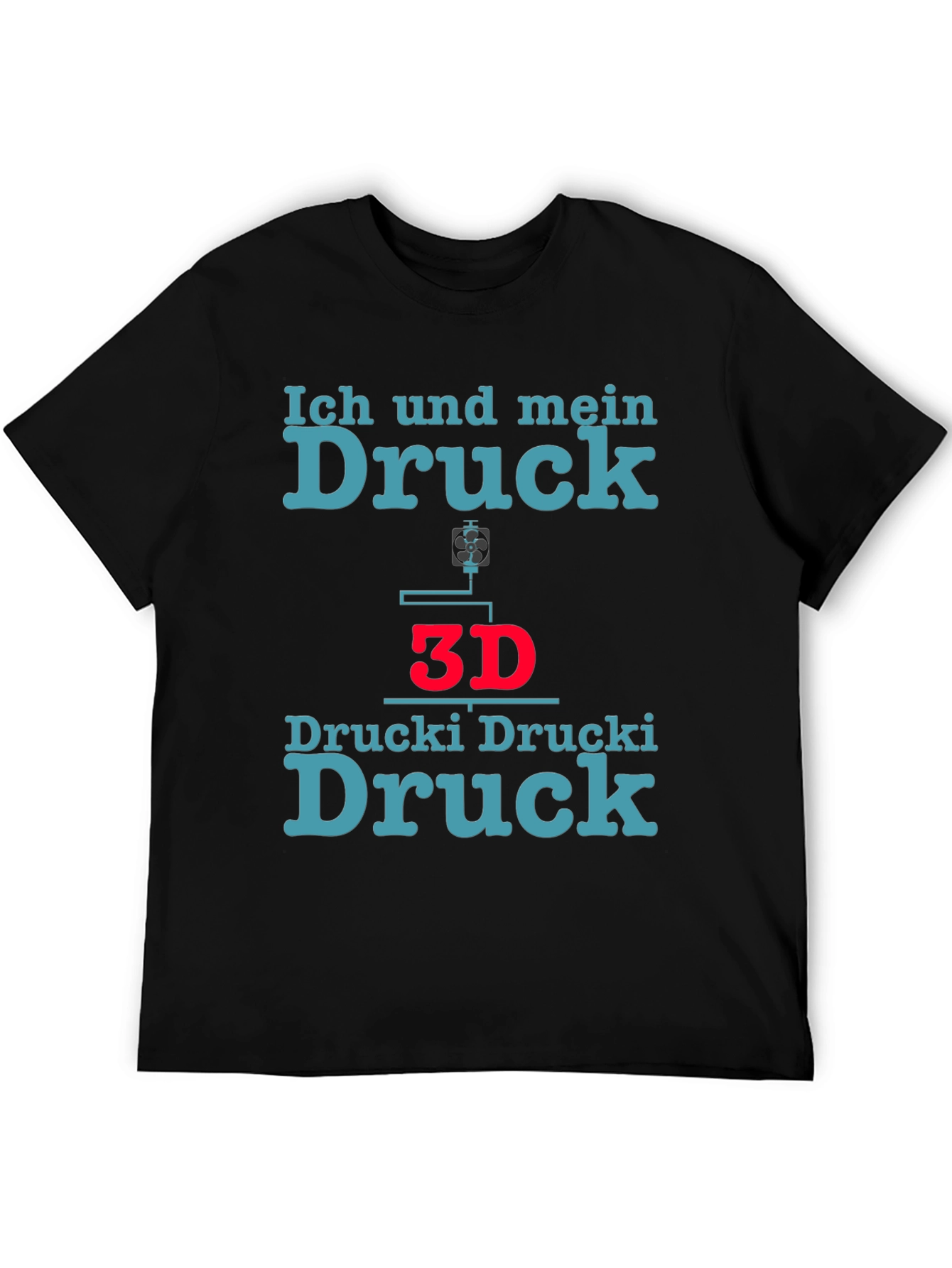 Ich und mein Druck T-Shirt