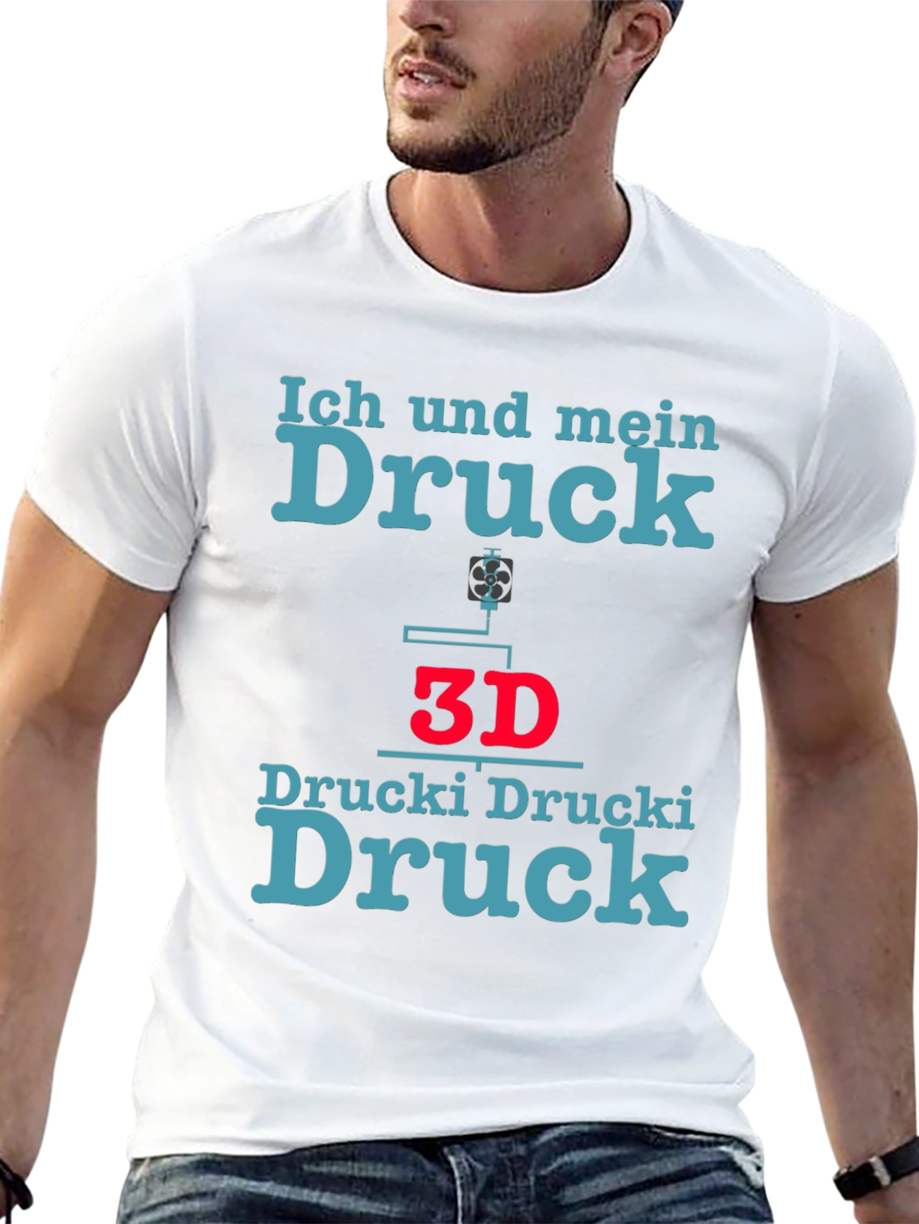 Ich und mein Druck T-Shirt