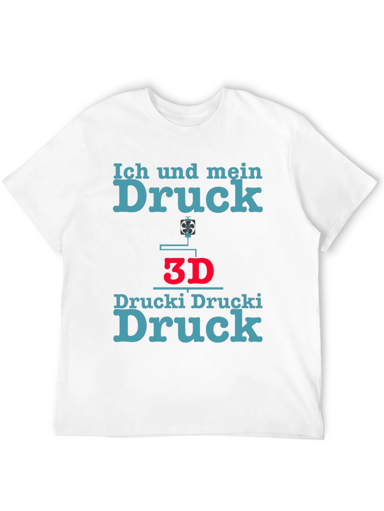 Ich und mein Druck T-Shirt