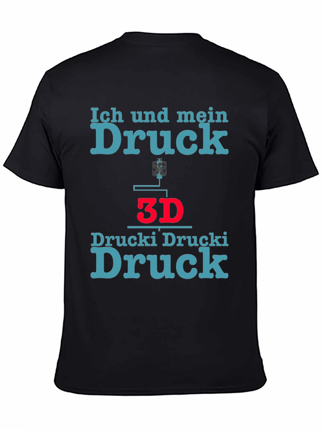 Ich und mein Druck T-Shirt