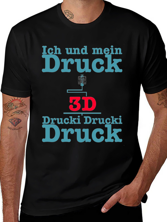 Ich und mein Druck T-Shirt