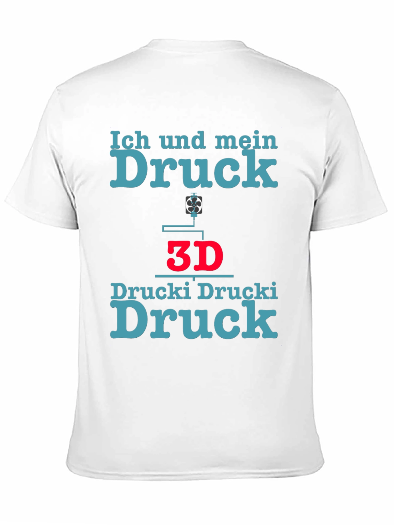 Ich und mein Druck T-Shirt