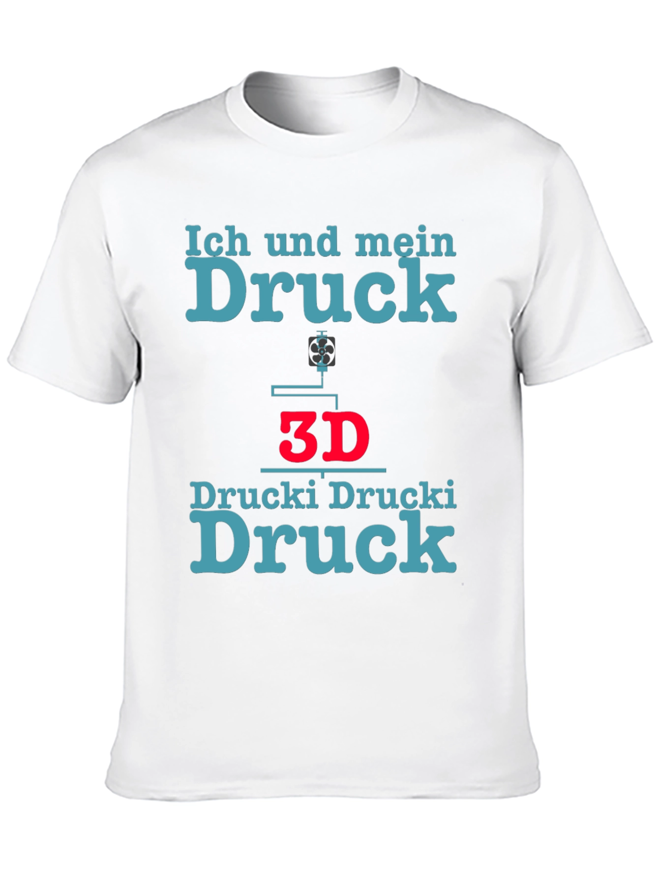 Ich und mein Druck T-Shirt