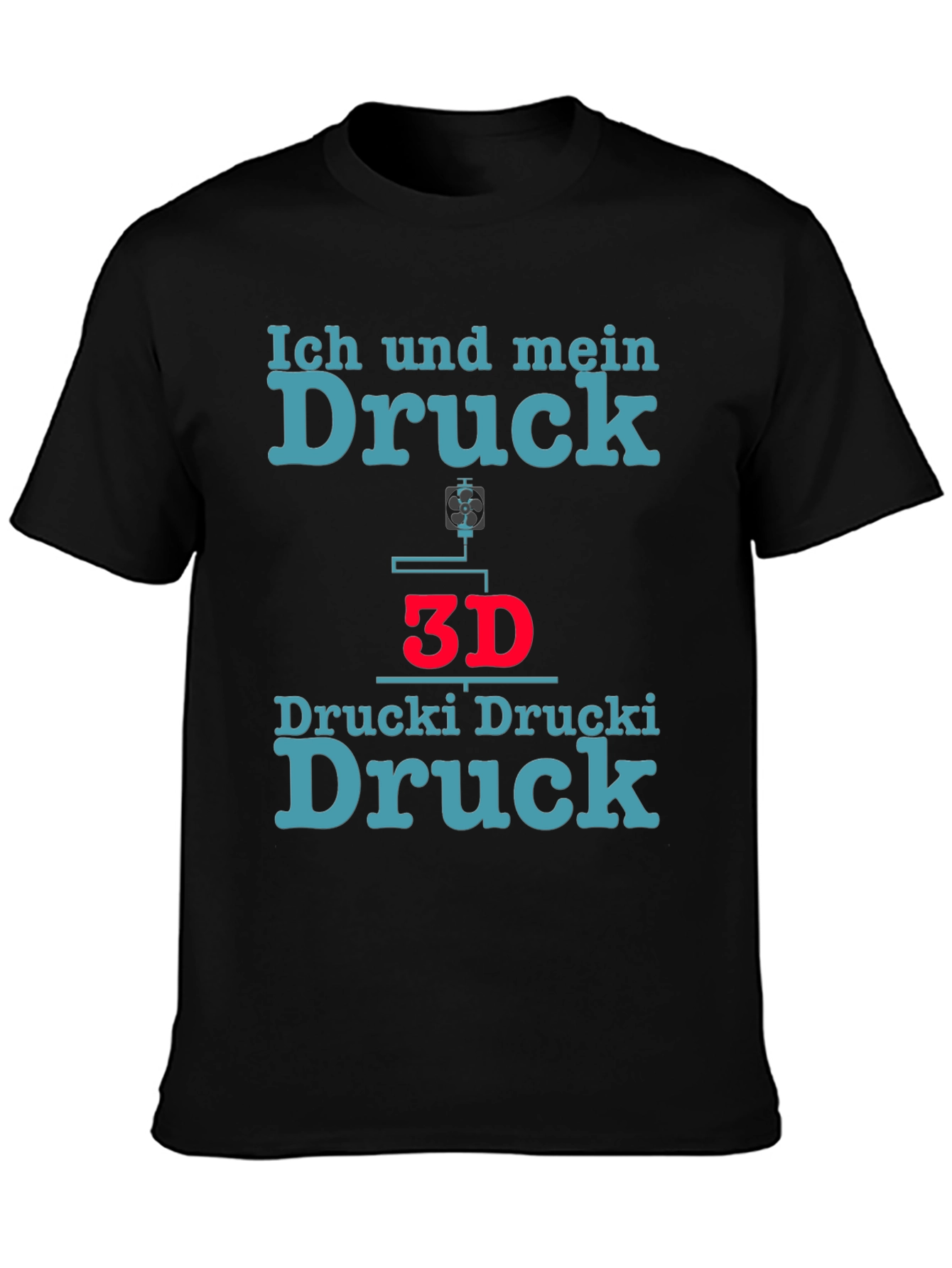 Ich und mein Druck T-Shirt