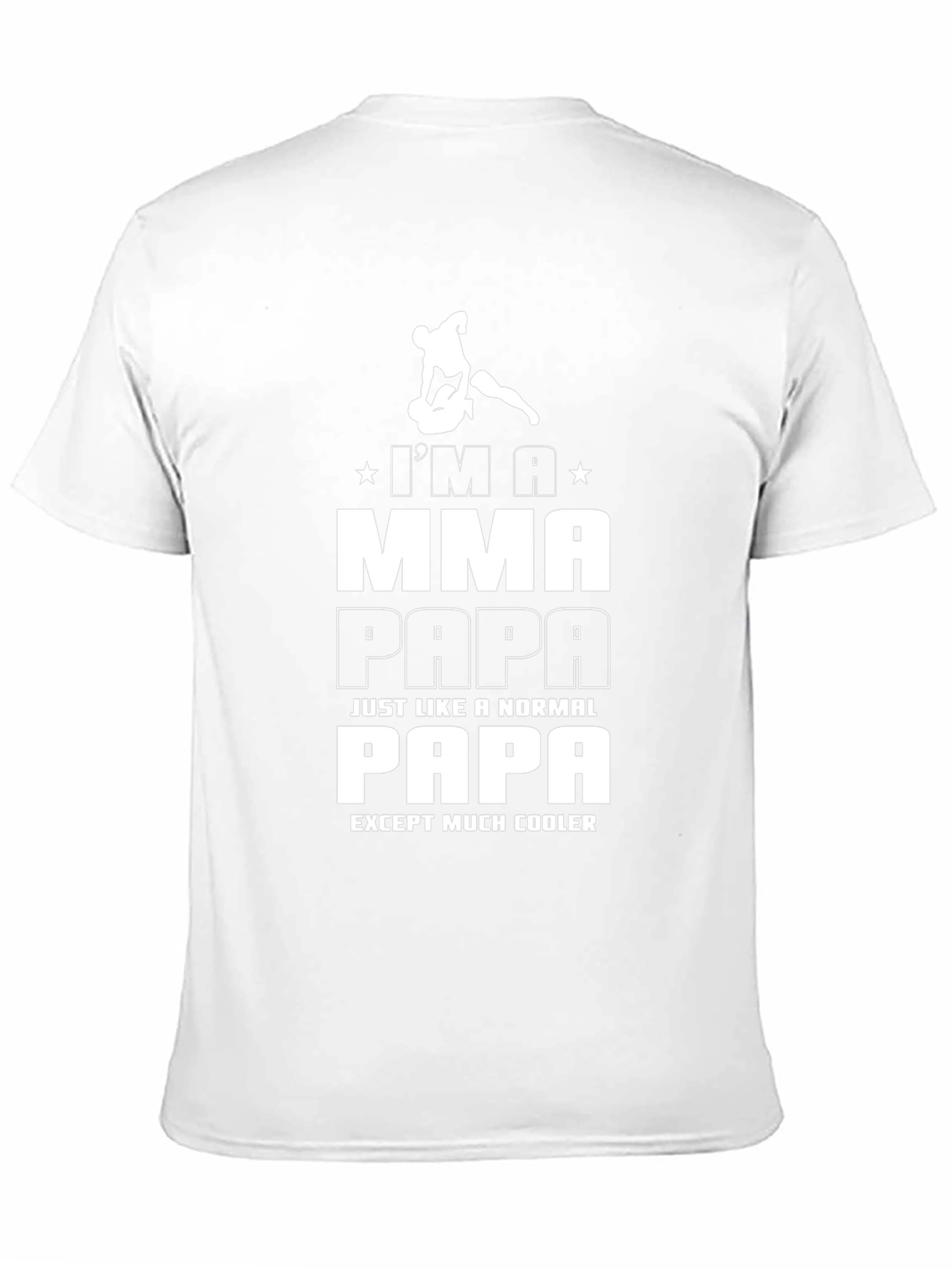 MMA Papa T-Shirt - Cool Dad Gift