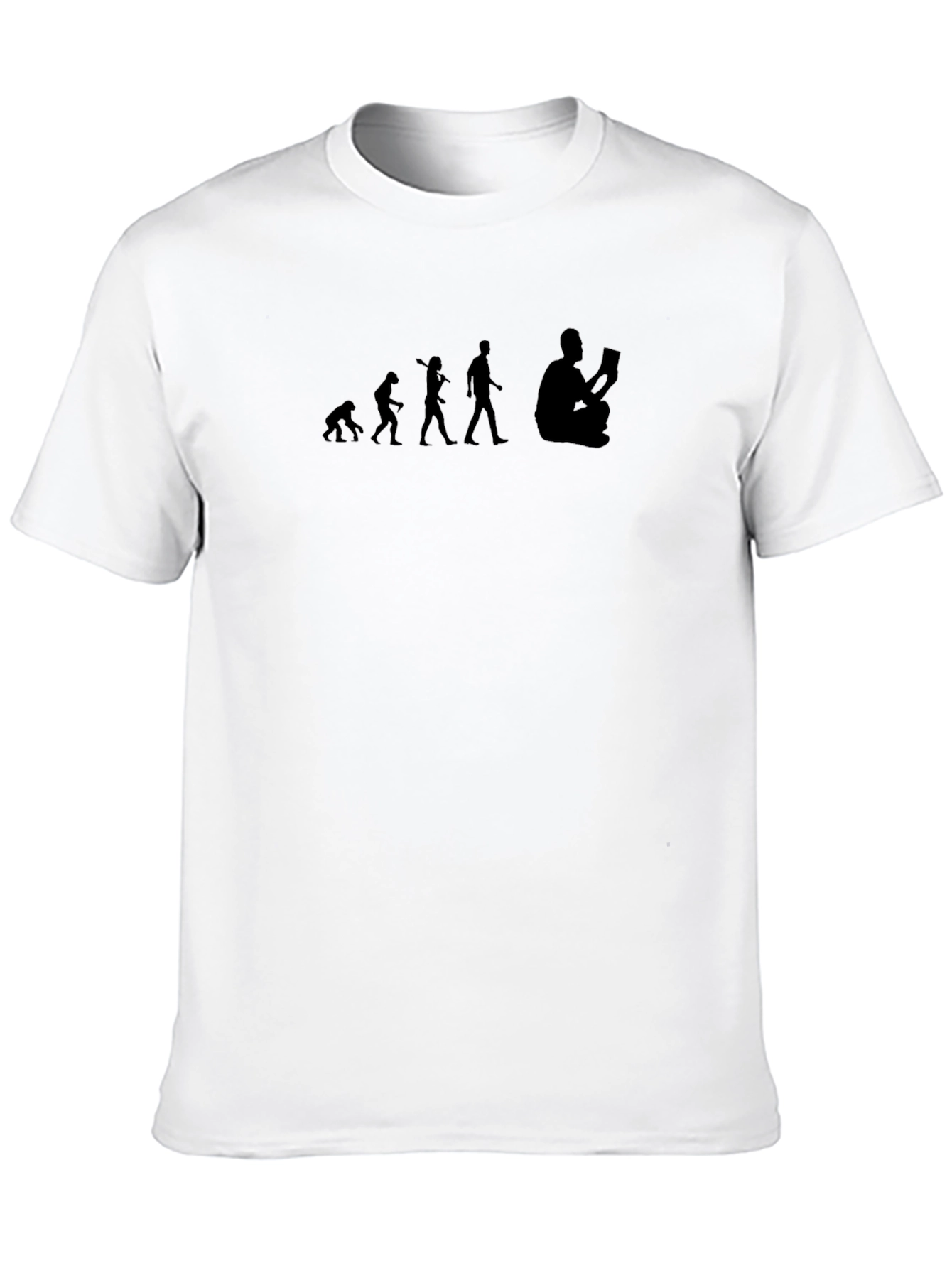 Evolution of Reading Black T-Shirt