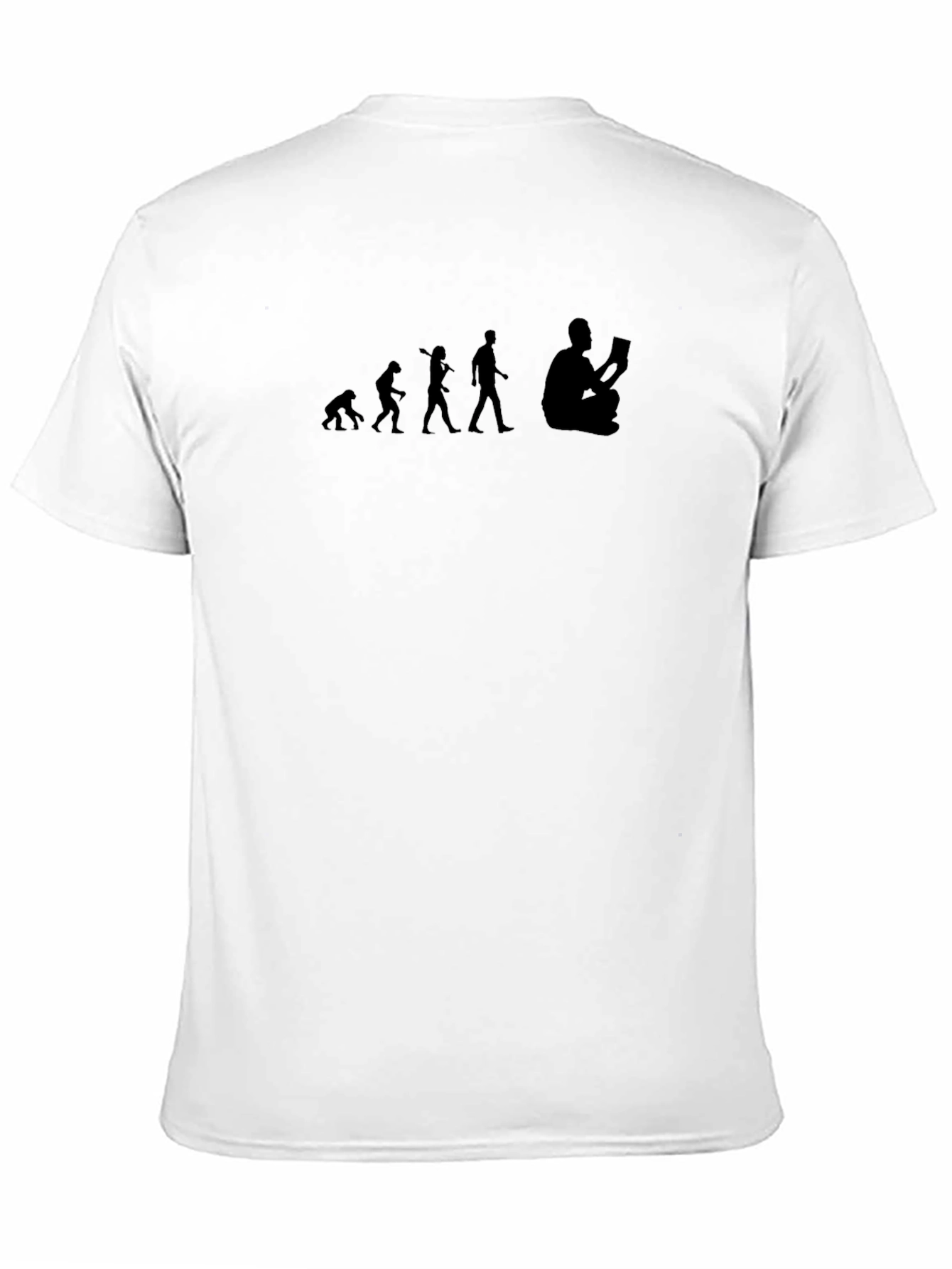 Evolution of Reading Black T-Shirt