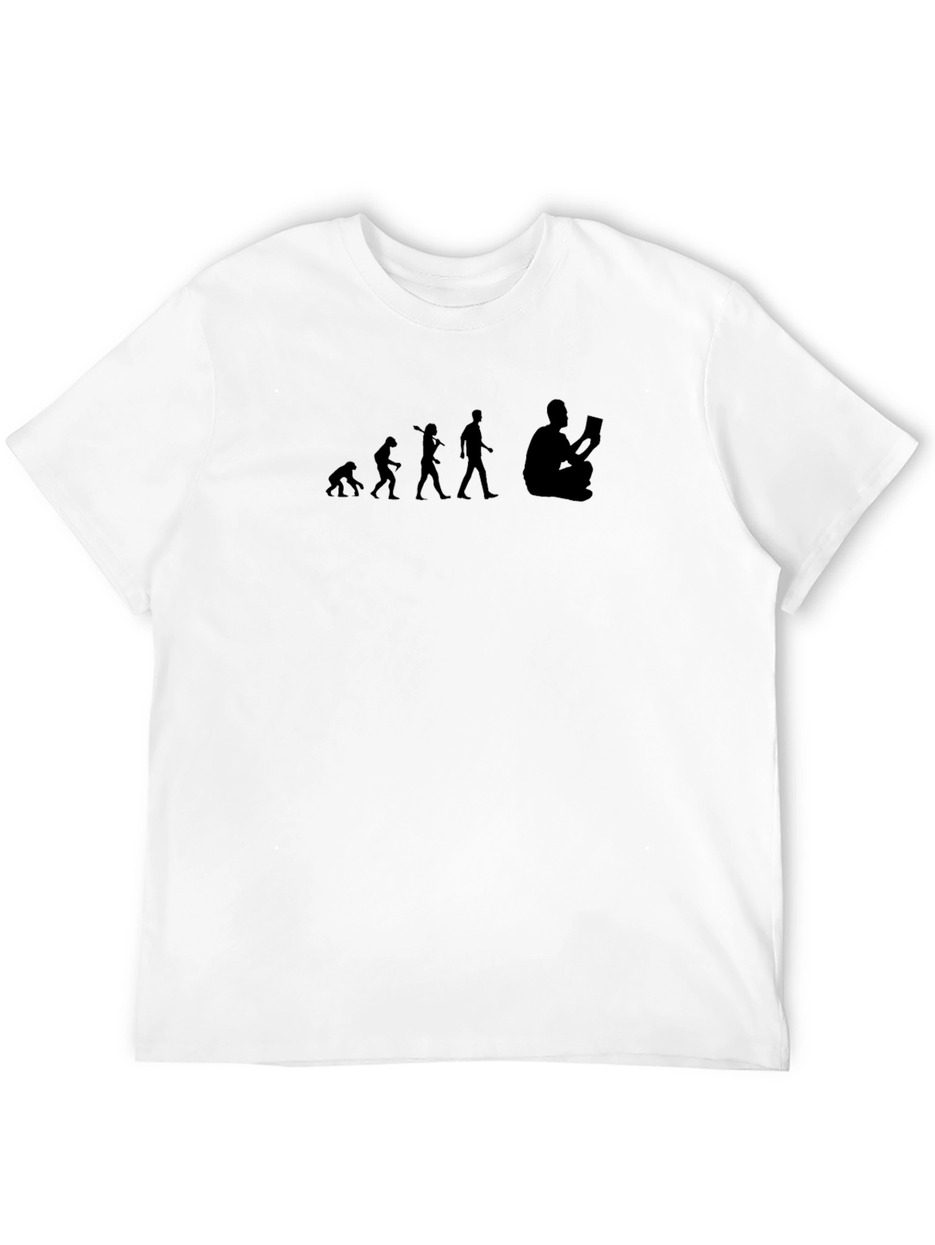 Evolution of Reading Black T-Shirt