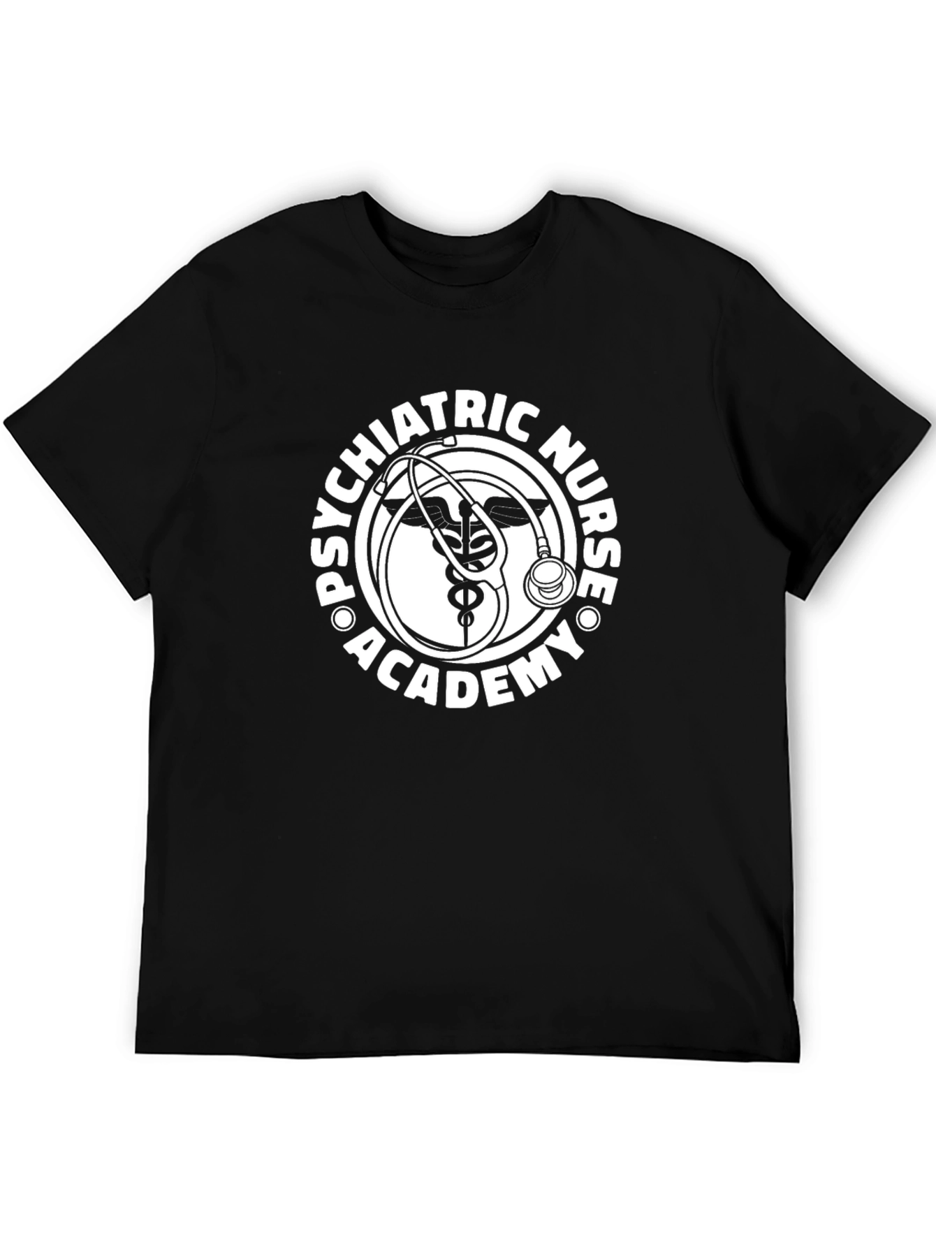 Psychiatric Nurse Academy Black T-Shirt