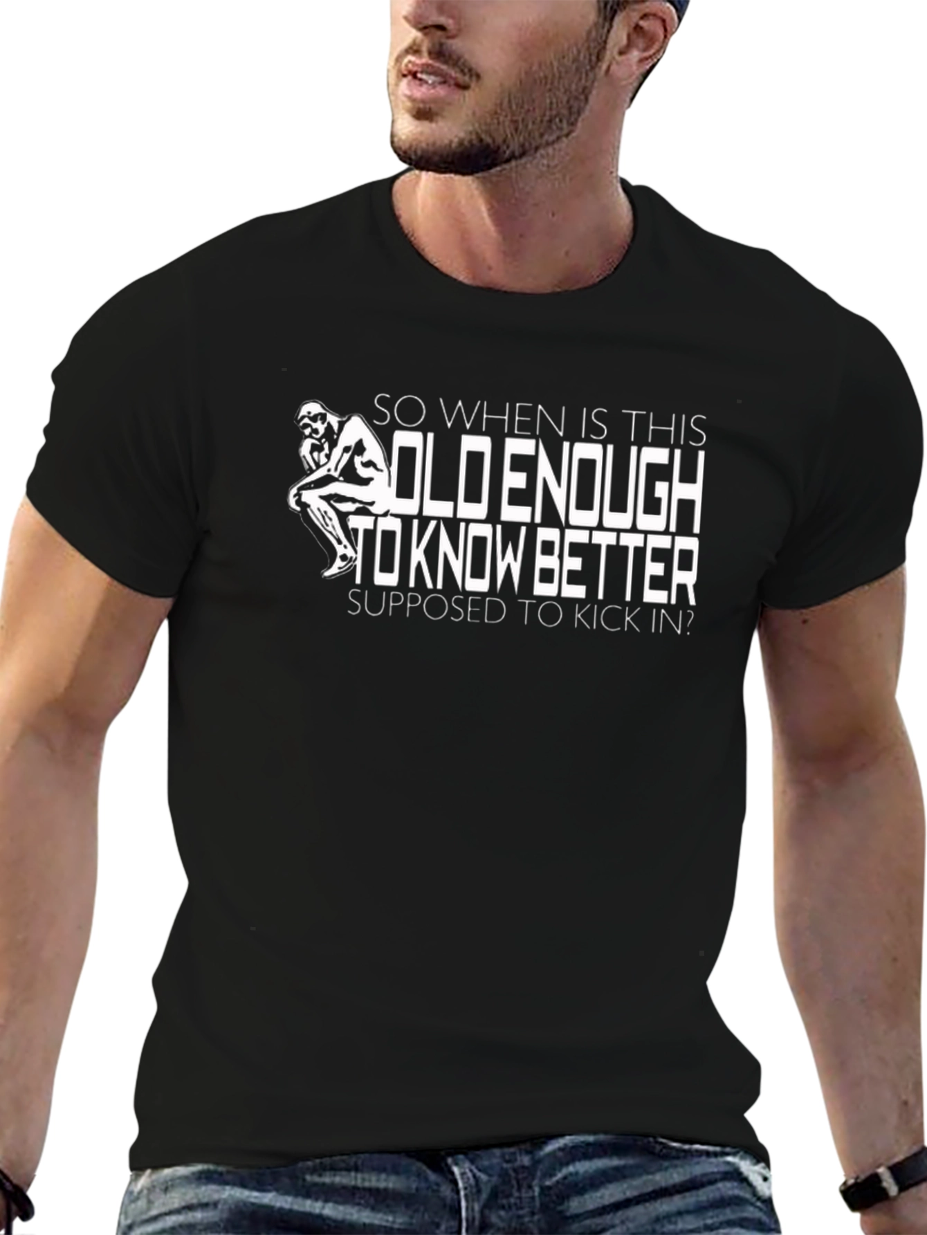 Old Enough to Know Better Graphic Tee
