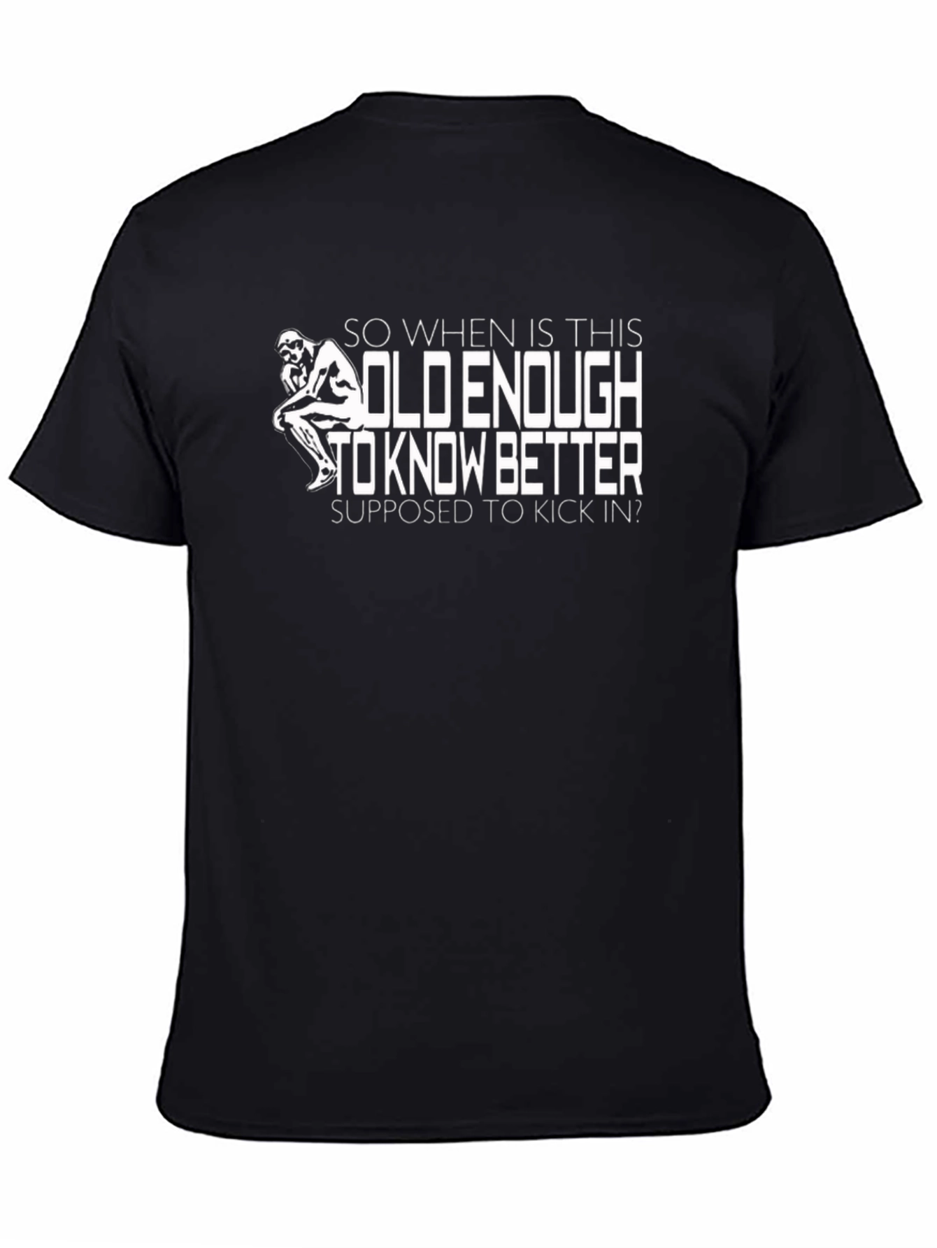 Old Enough to Know Better Graphic Tee