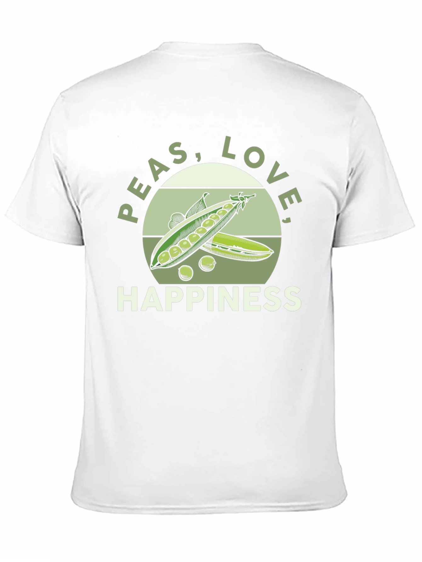 Peas Love & Happiness Graphic Tee