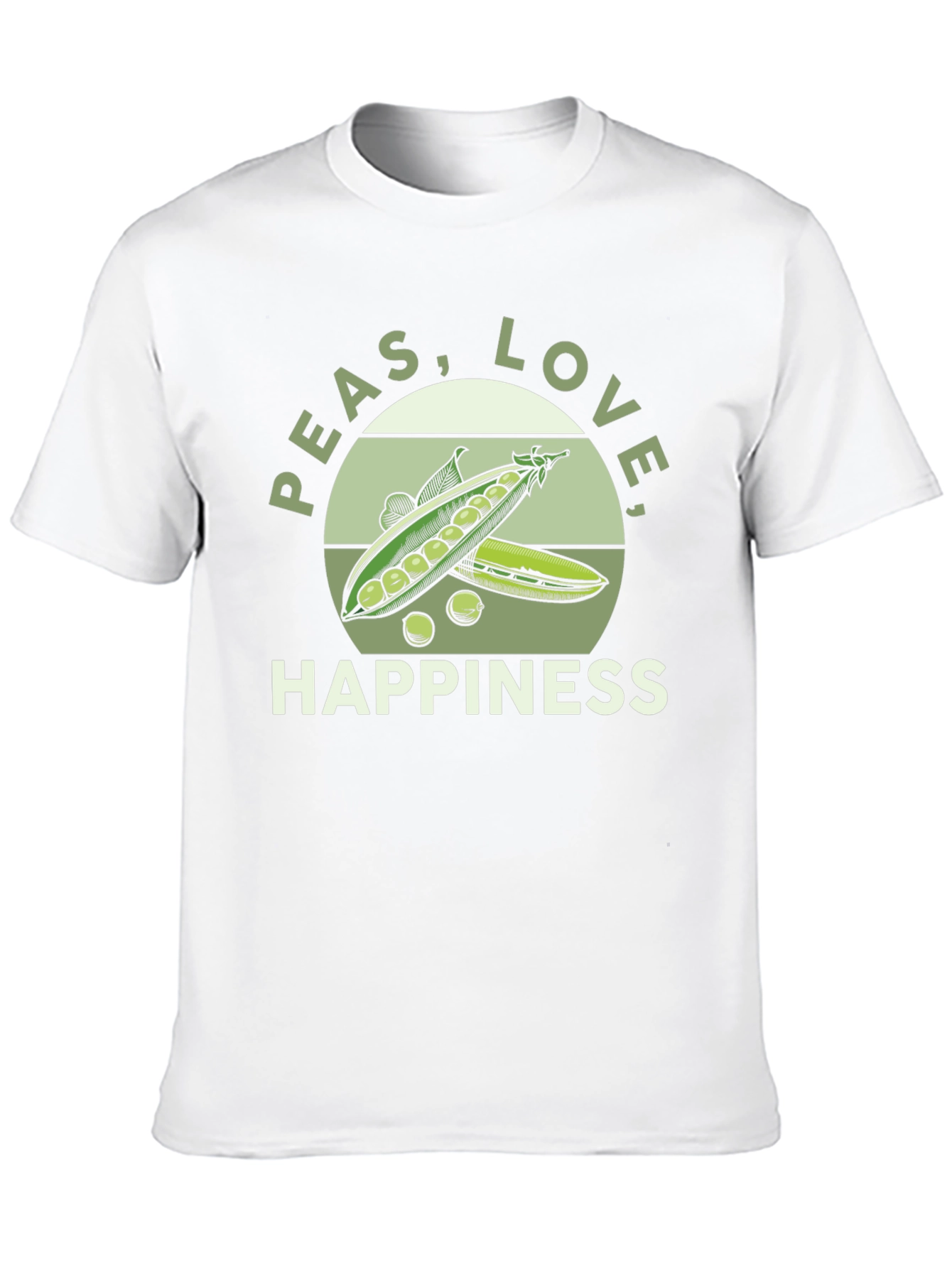 Peas Love & Happiness Graphic Tee