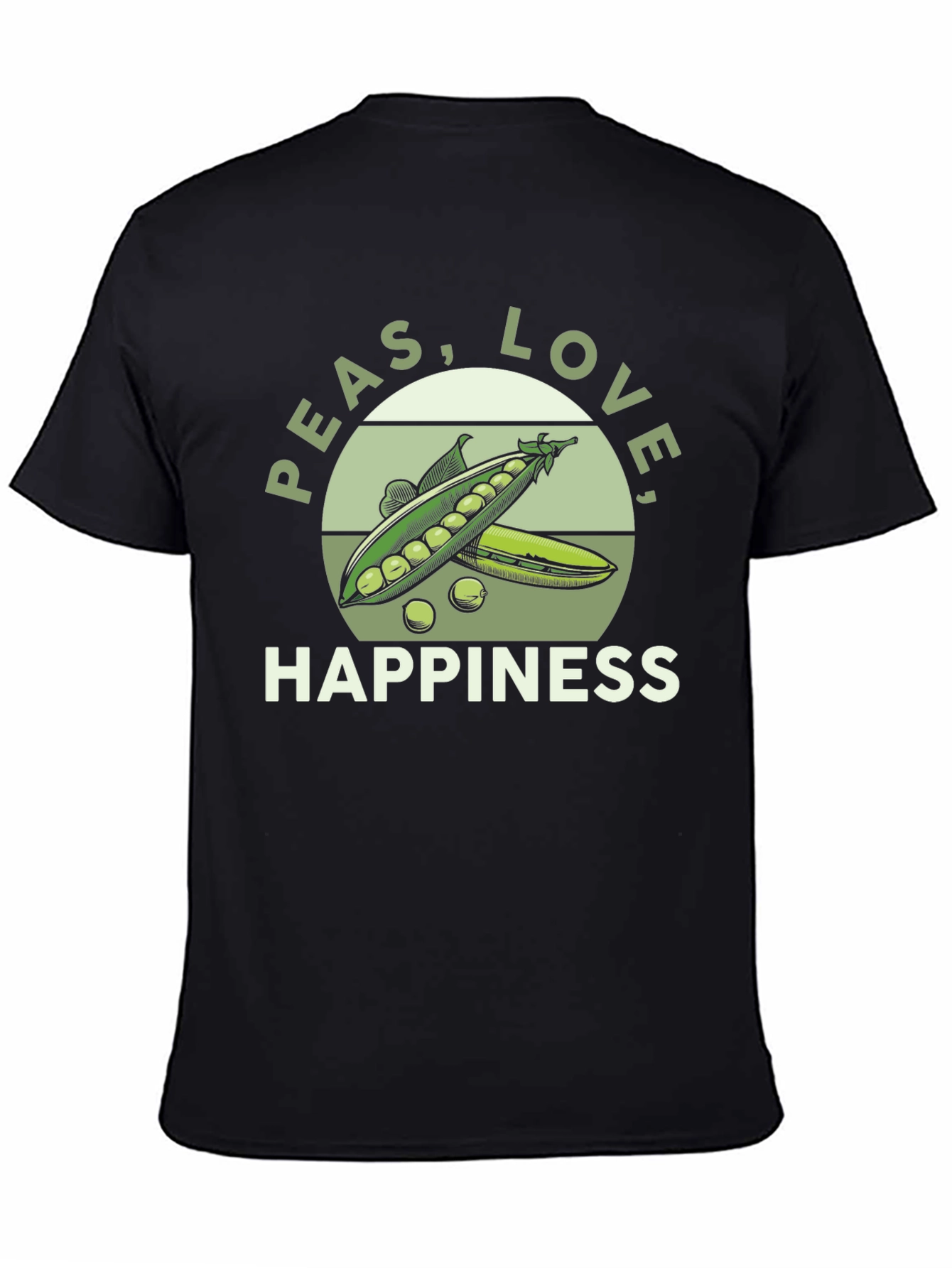 Peas Love & Happiness Graphic Tee