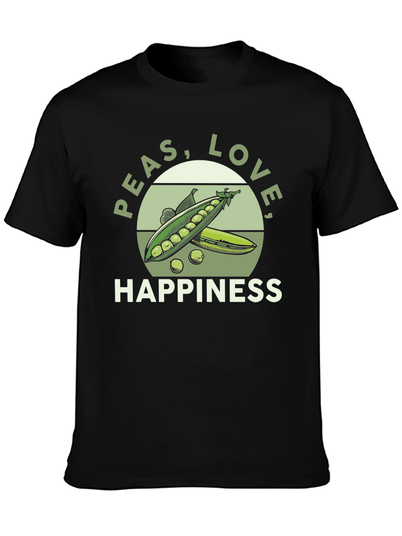 Peas Love & Happiness Graphic Tee