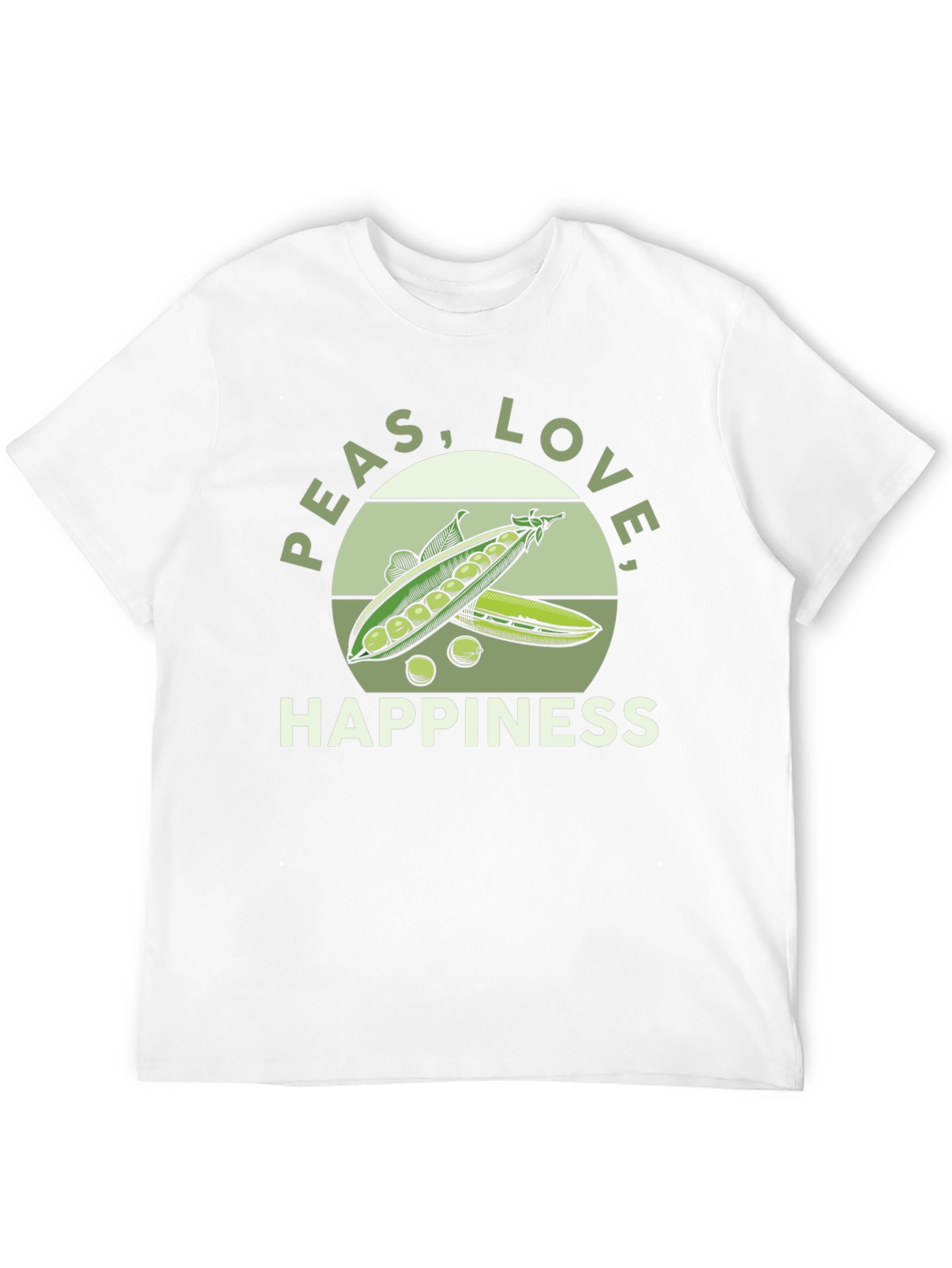Peas Love & Happiness Graphic Tee