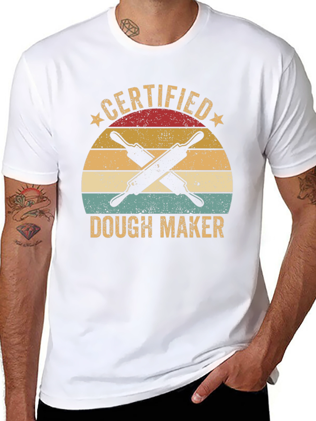 Certified Dough Maker T-Shirt - Baking Chef Tee