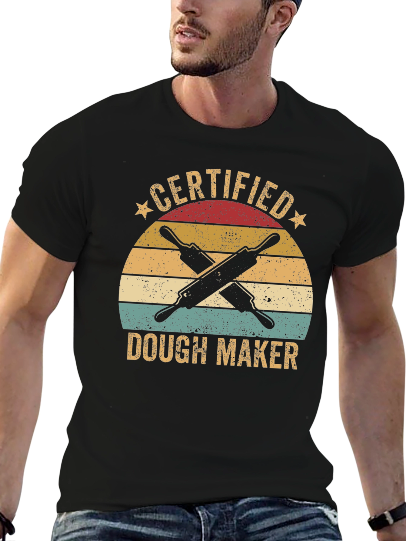 Certified Dough Maker T-Shirt - Baking Chef Tee