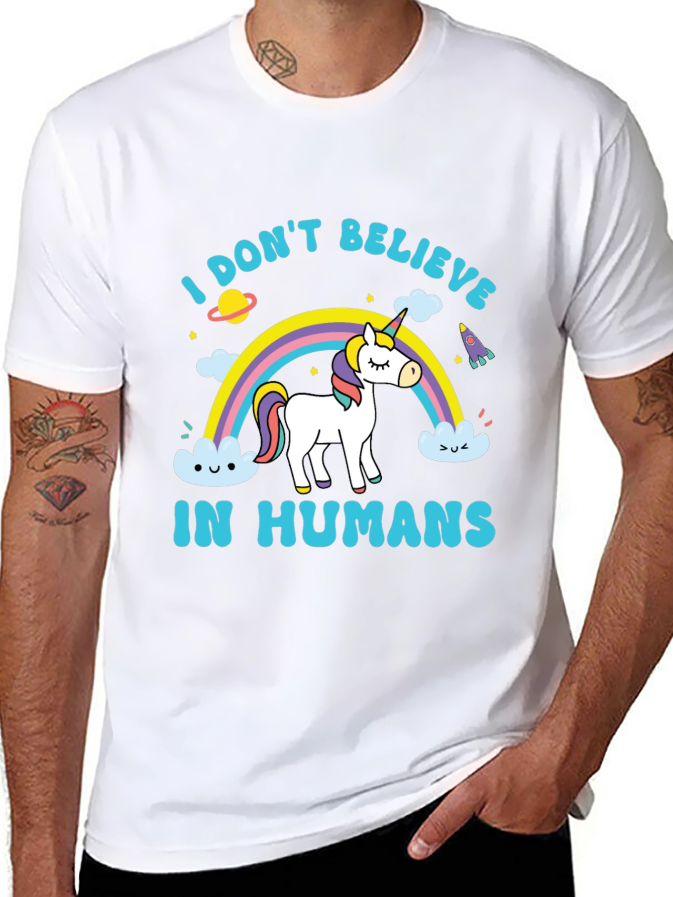I Dont Believe in Humans T-Shirt