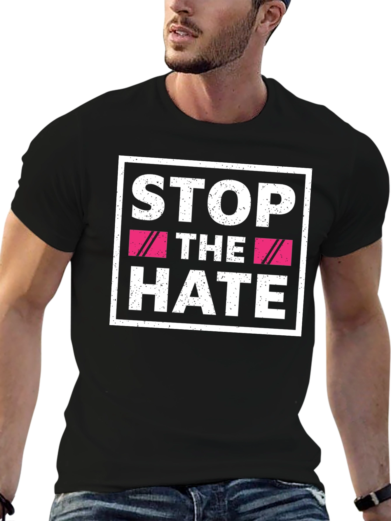 Stop The Hate T-Shirt - Graphic Tee