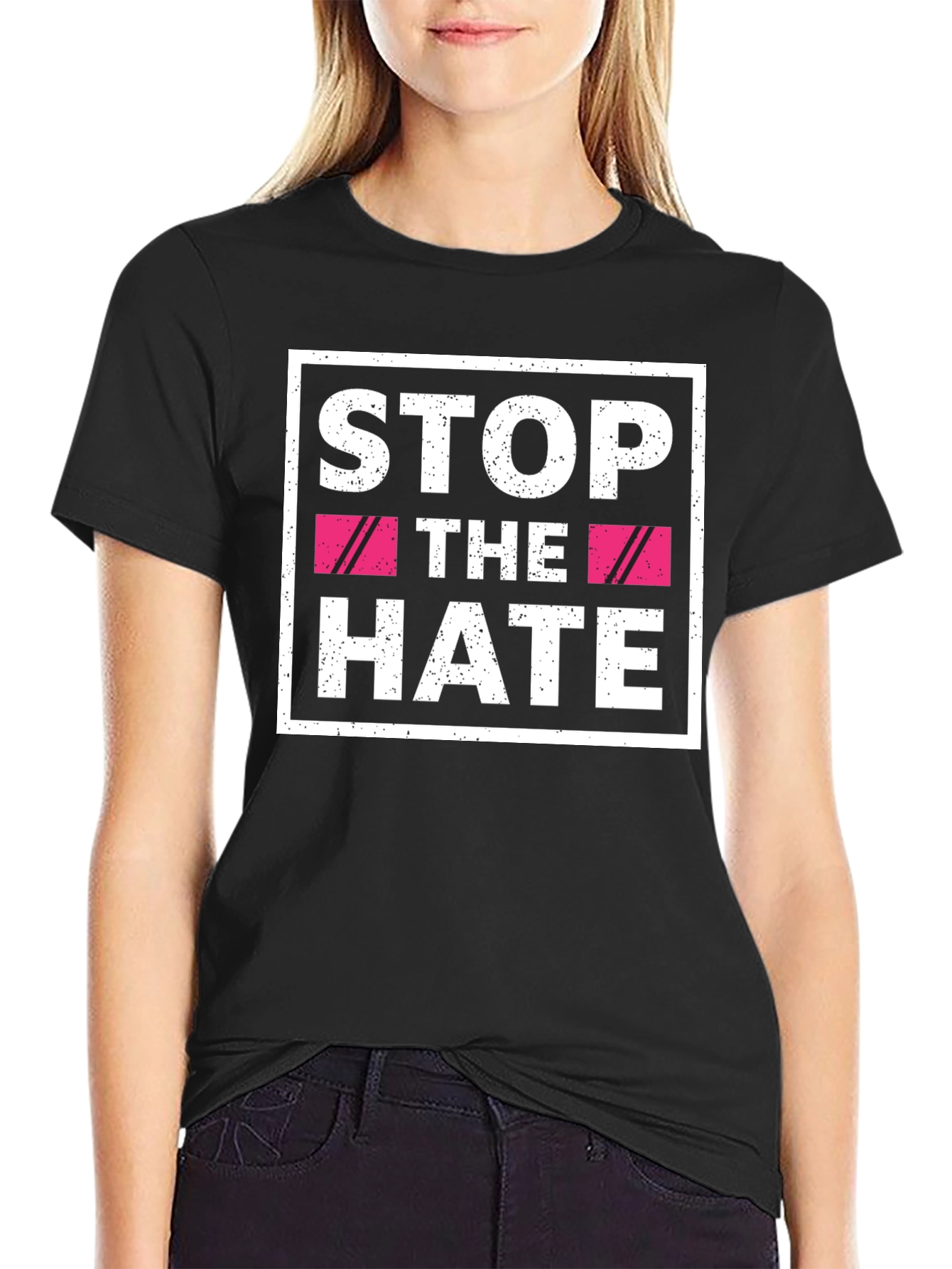 Stop The Hate T-Shirt - Graphic Tee