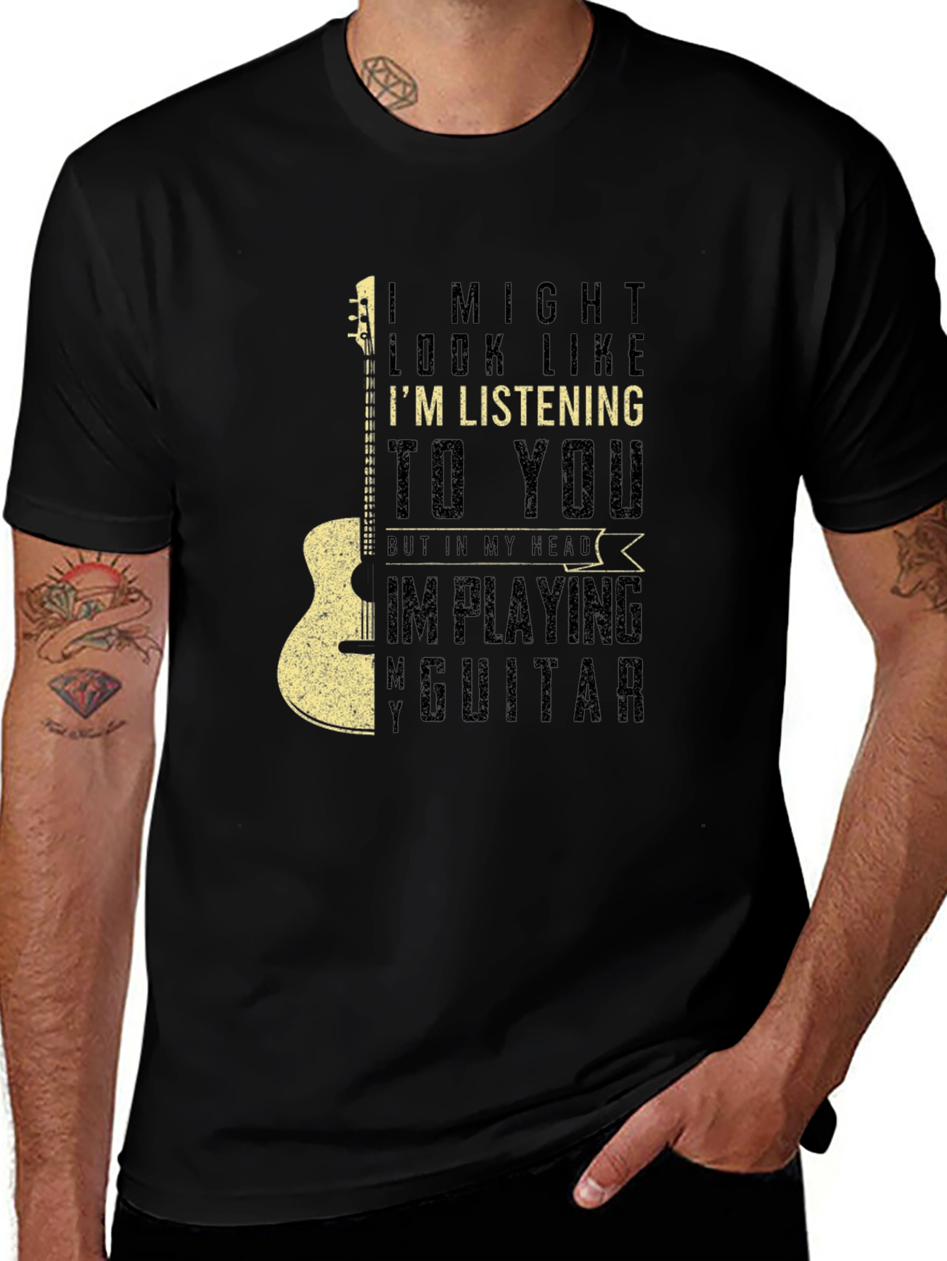 Guitar T-Shirt - Musician Humor Tee