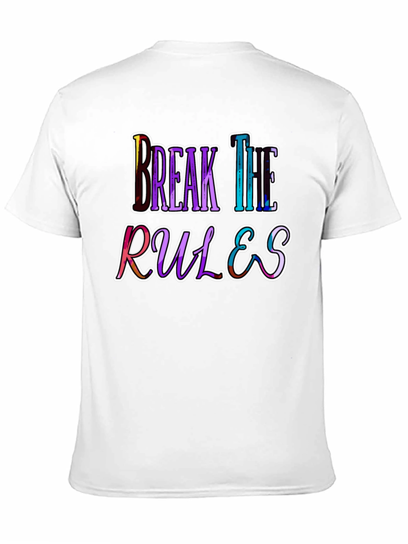 Break The Rules Graphic Tee - Bold Statement T-Shirt