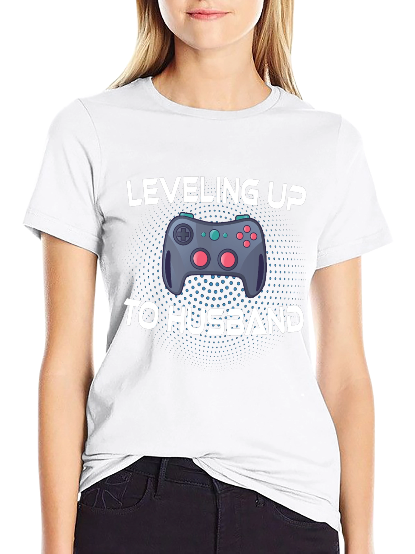 Leveling Up to Husband Gaming T-Shirt
