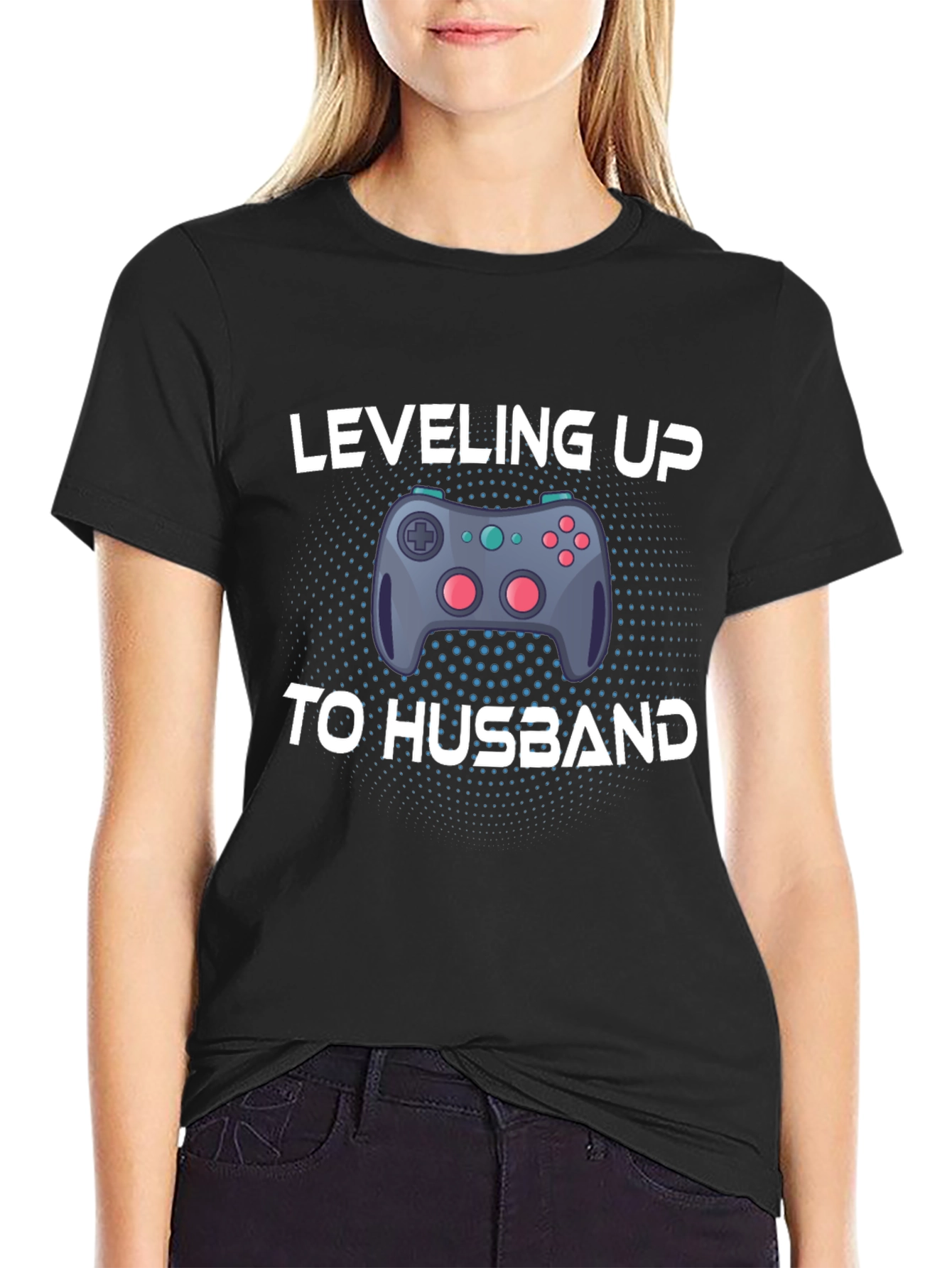 Leveling Up to Husband Gaming T-Shirt