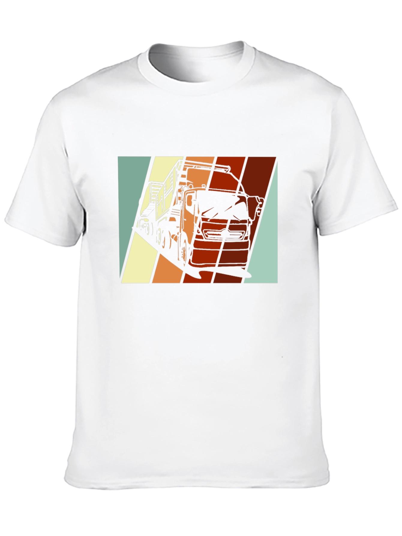 Retro Truck Graphic Tee - Classic Black