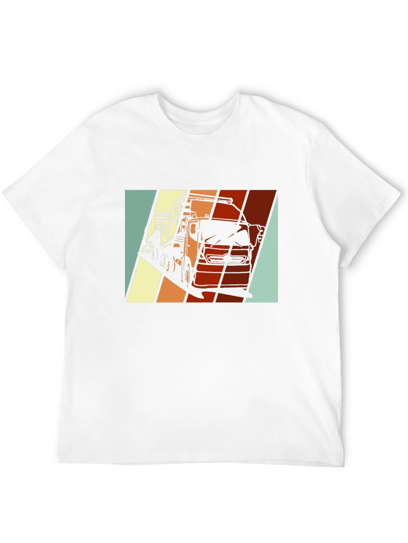 Retro Truck Graphic Tee - Classic Black