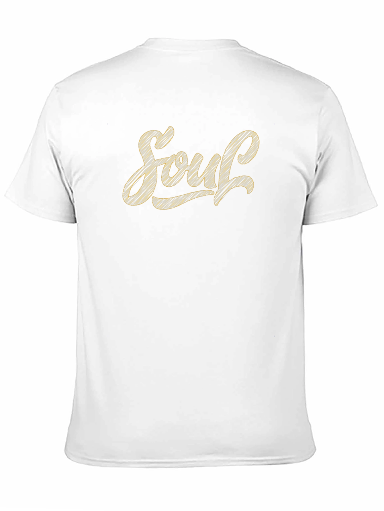 Soul Script Graphic Tee - Stylish Black T-Shirt