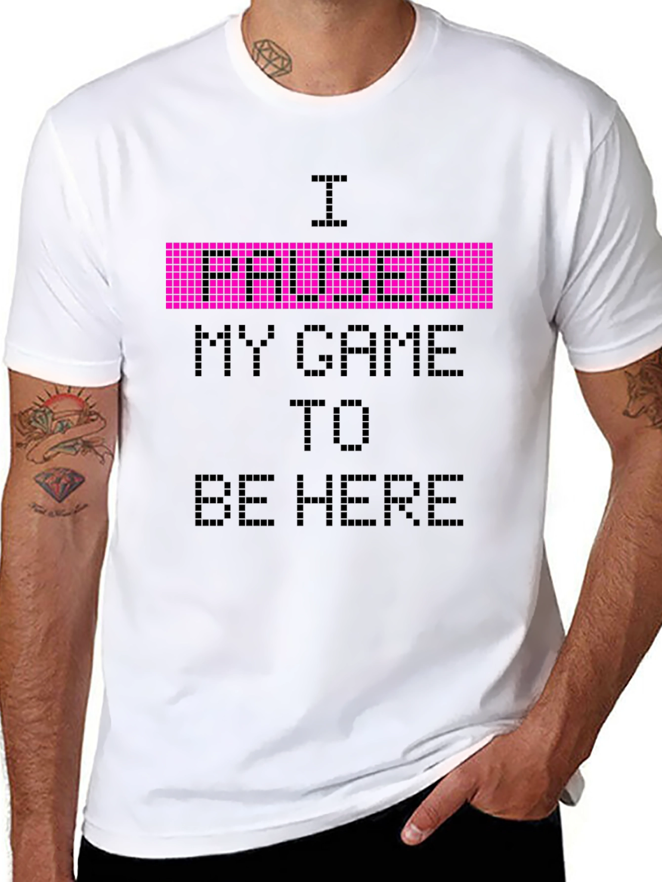 I Paused My Game Graphic Tee - Gamer T-Shirt