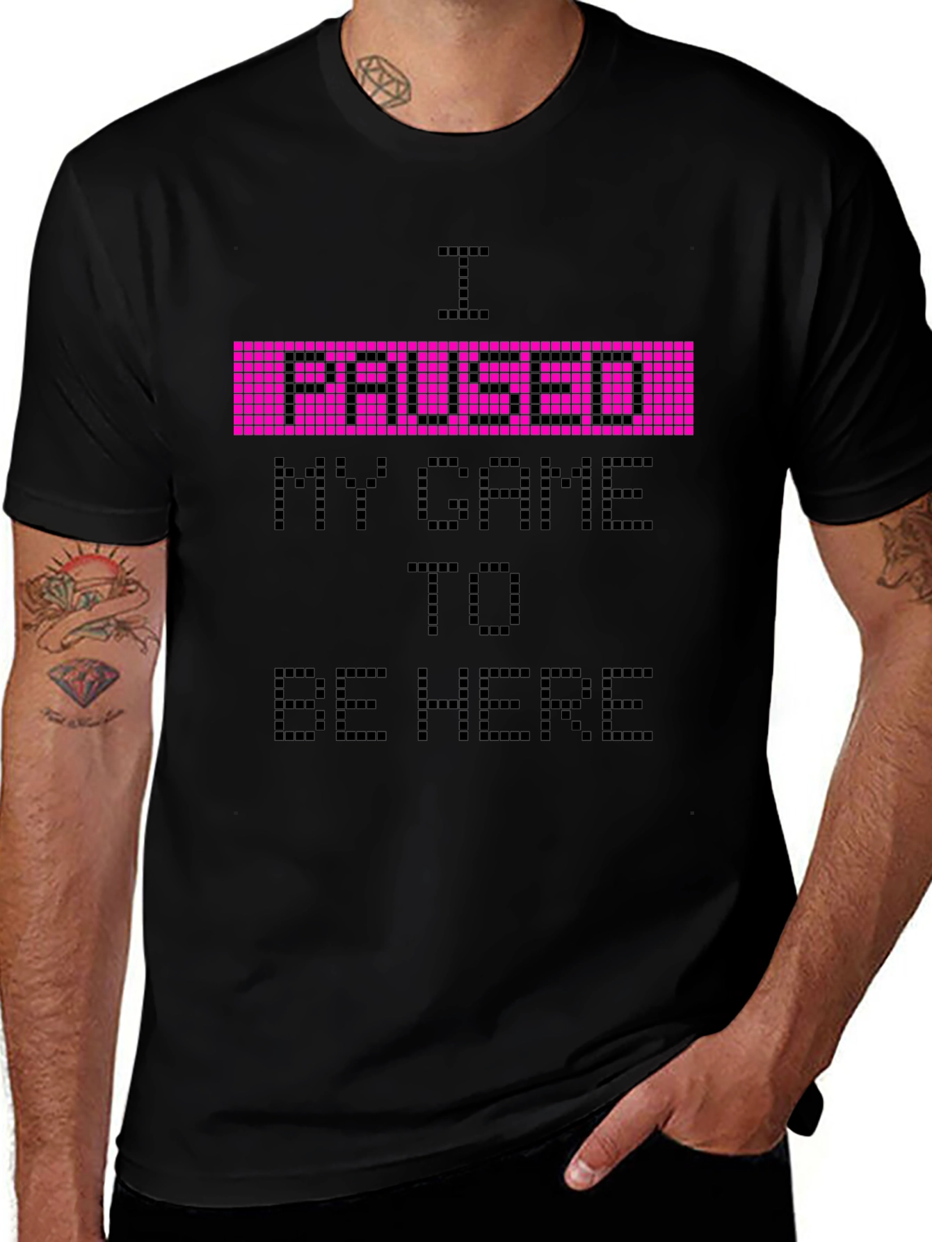I Paused My Game Graphic Tee - Gamer T-Shirt