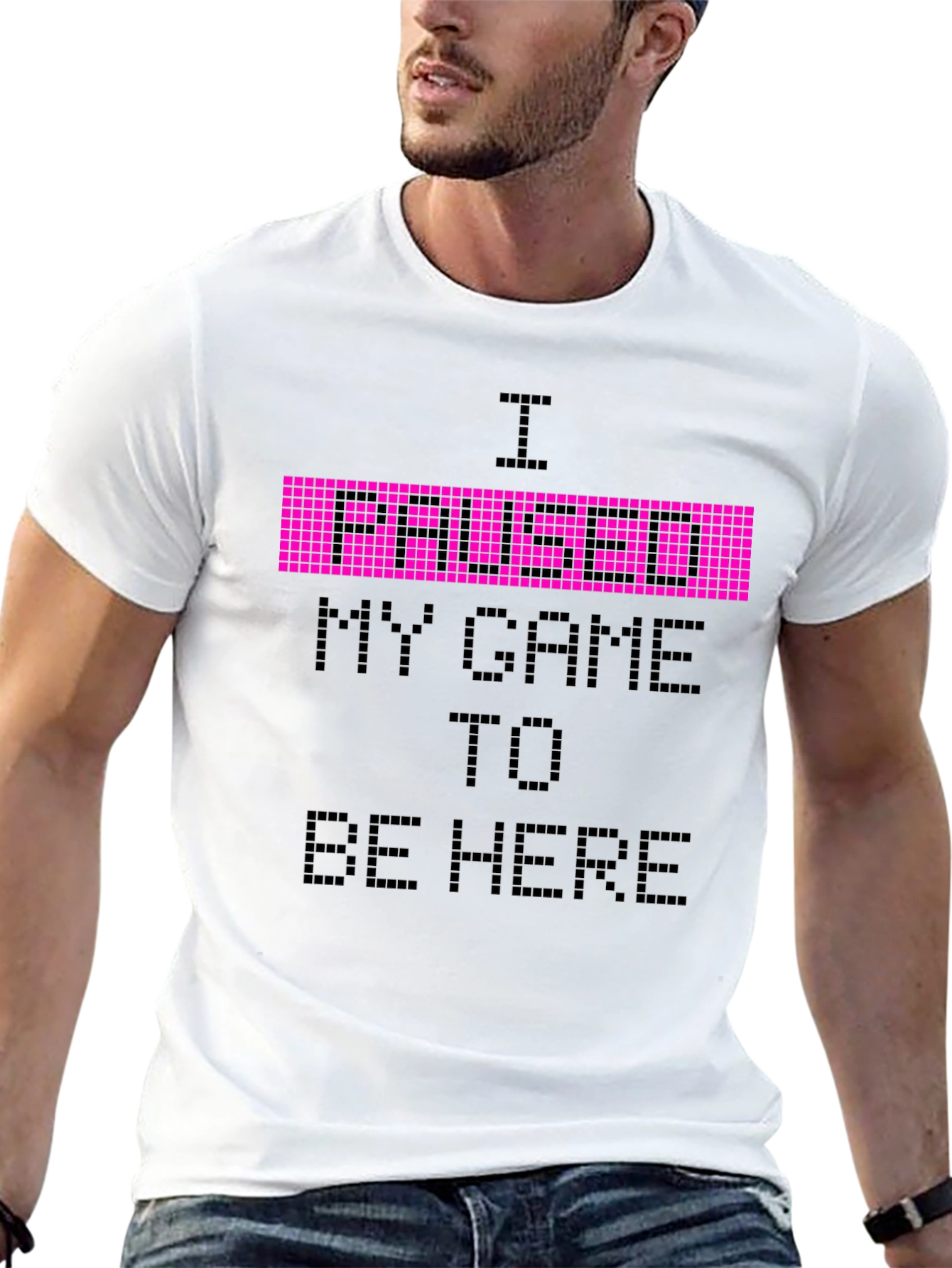 I Paused My Game Graphic Tee - Gamer T-Shirt