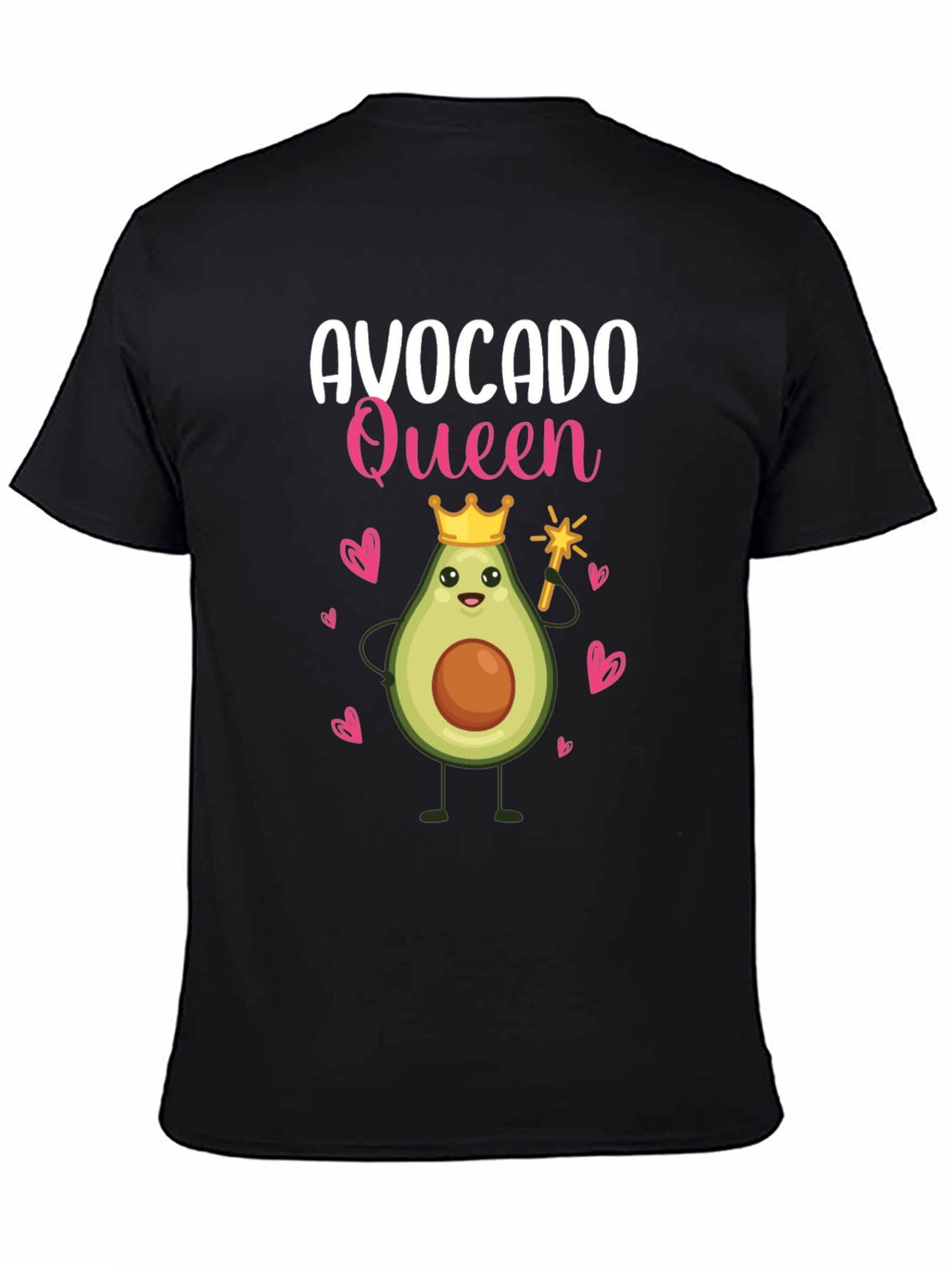 Avocado Queen Graphic T-Shirt - Cute Womens Tee