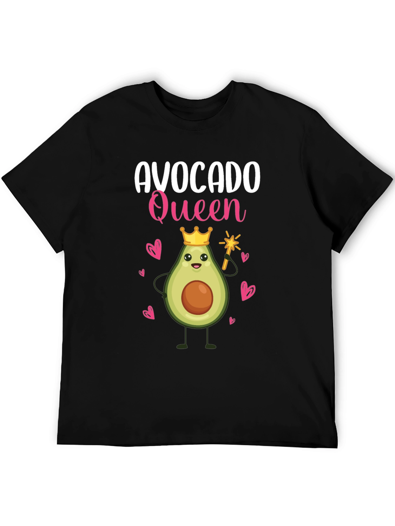 Avocado Queen Graphic T-Shirt - Cute Womens Tee