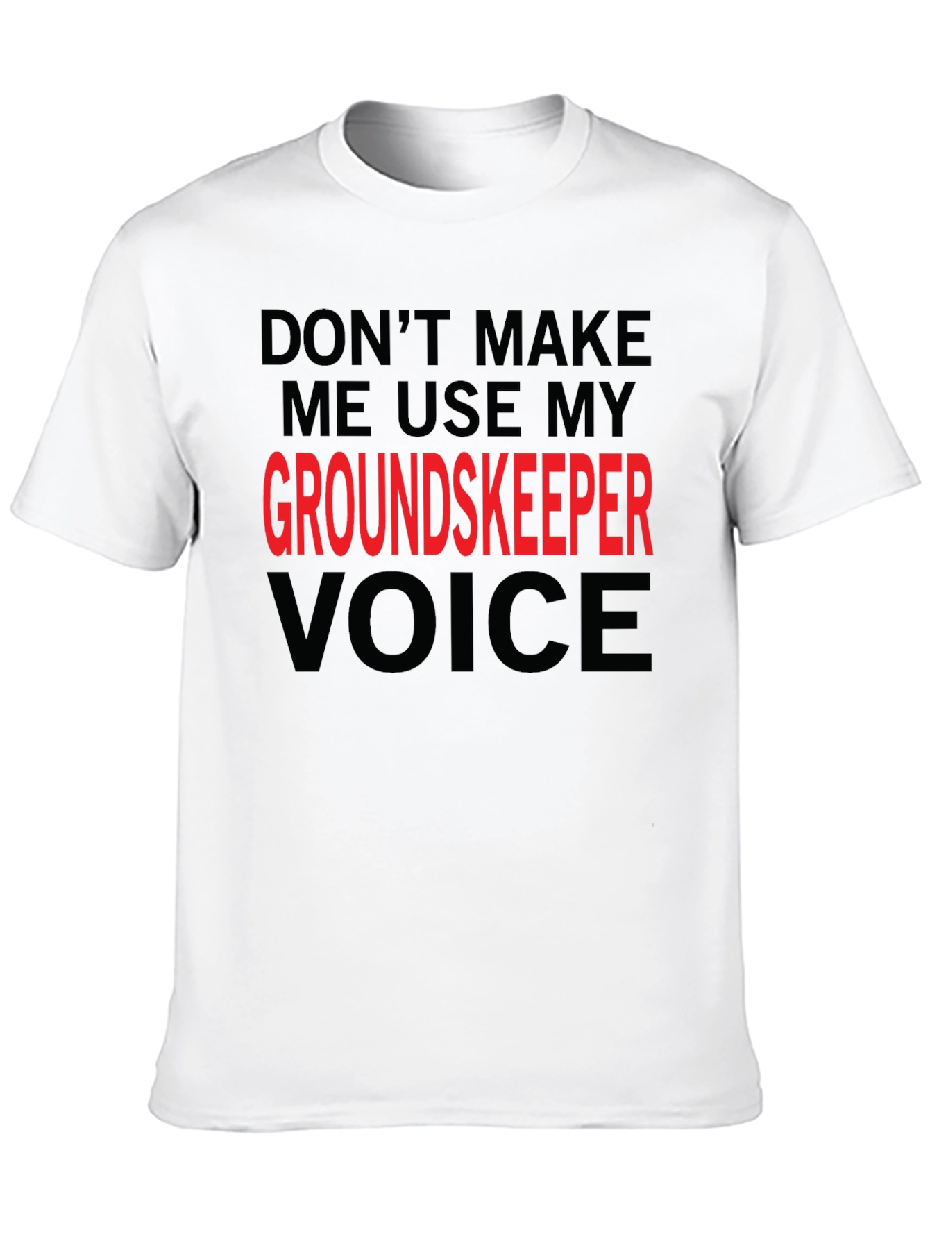 Groundskeeper Voice Graphic Tee - Black
