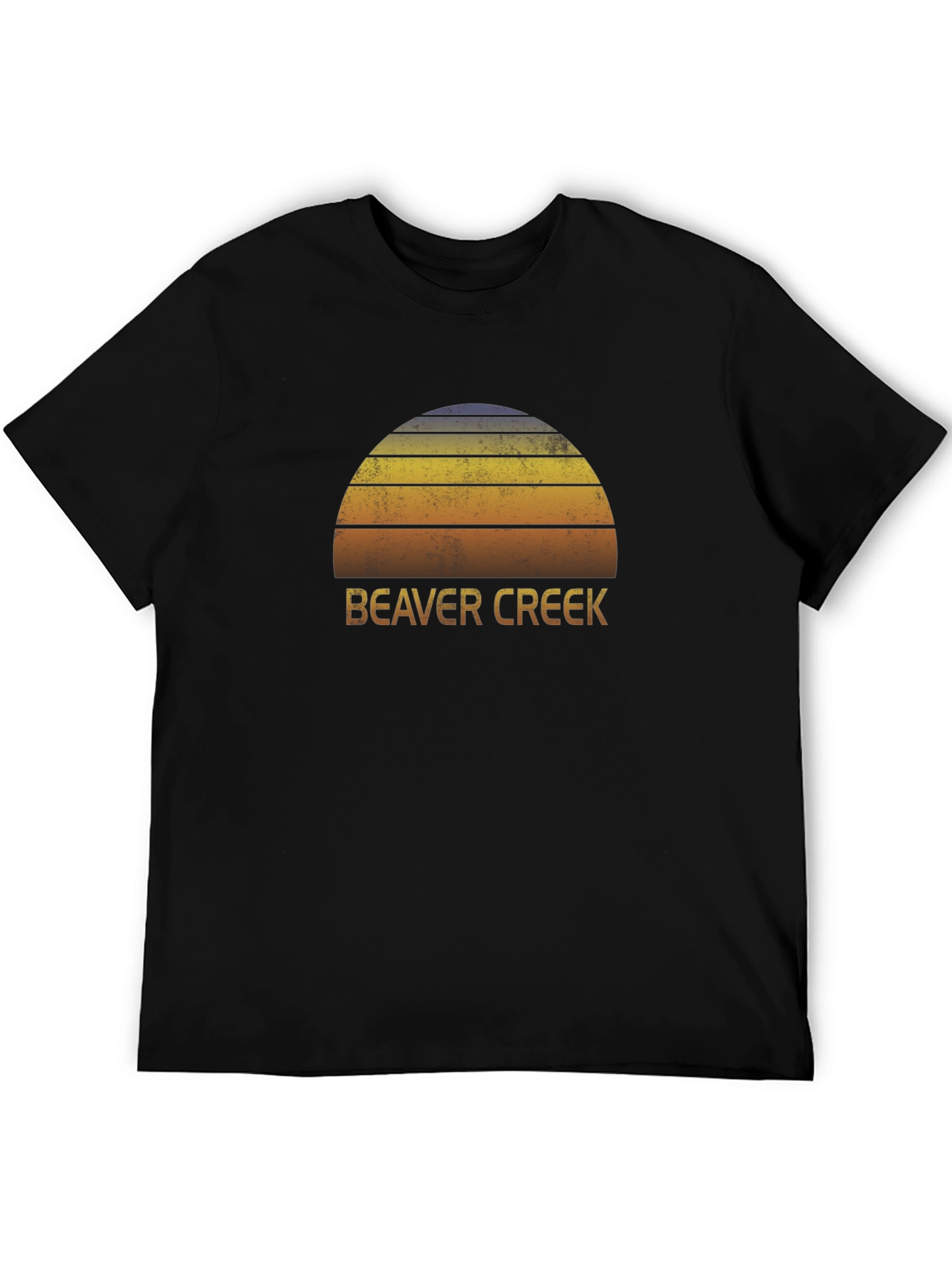 Beaver Creek Sunset Graphic Tee - Retro Style