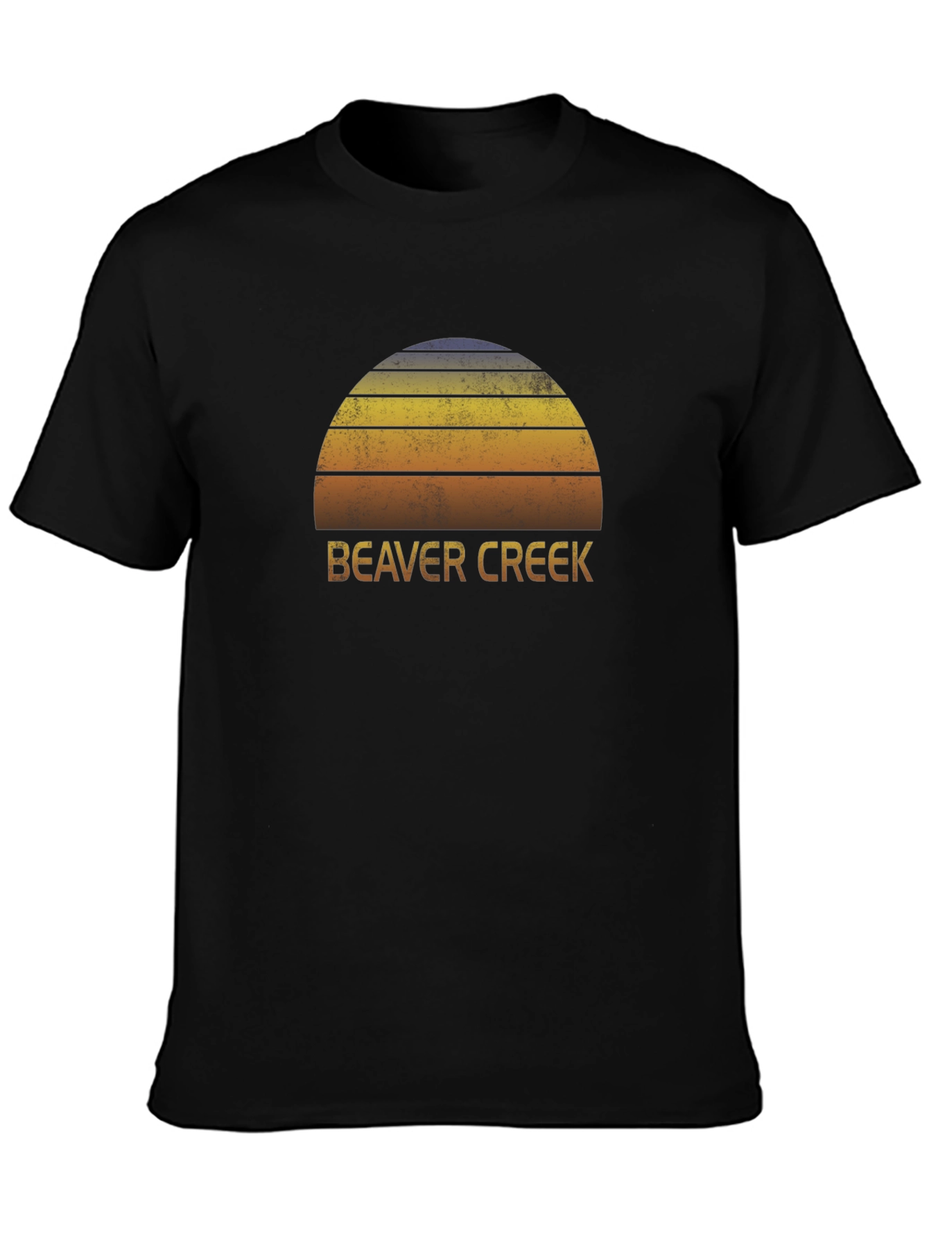 Beaver Creek Sunset Graphic Tee - Retro Style