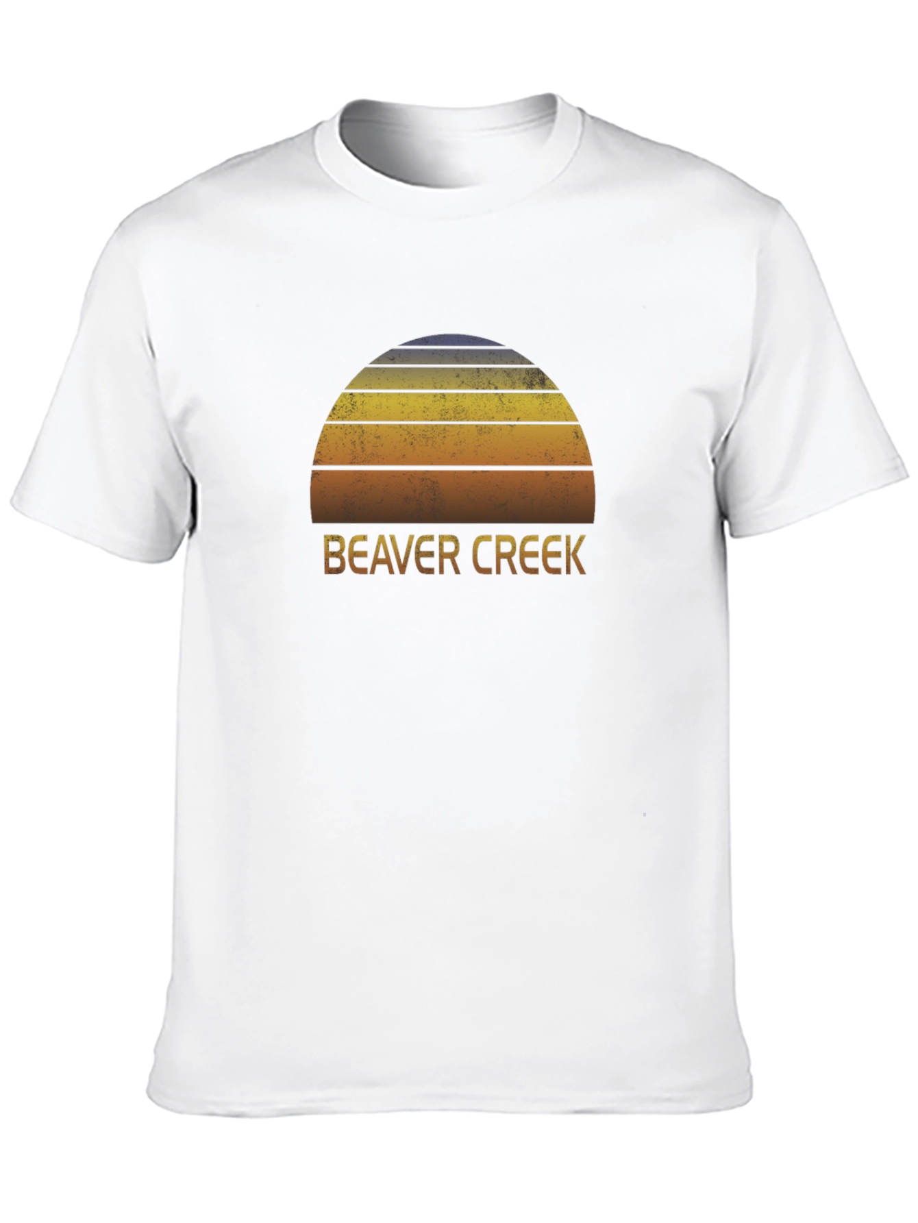 Beaver Creek Sunset Graphic Tee - Retro Style